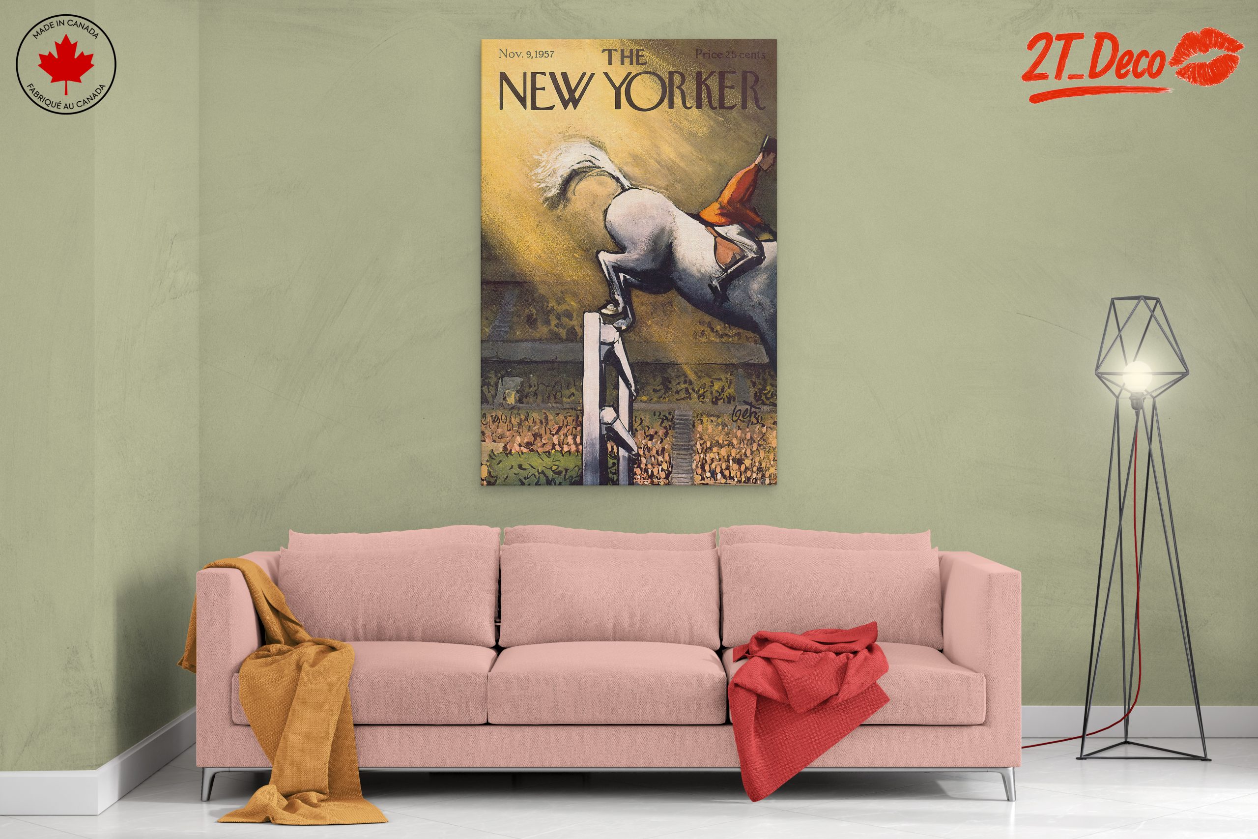 The New Yorker Magazine Cover Featuring a Horse - Image 2