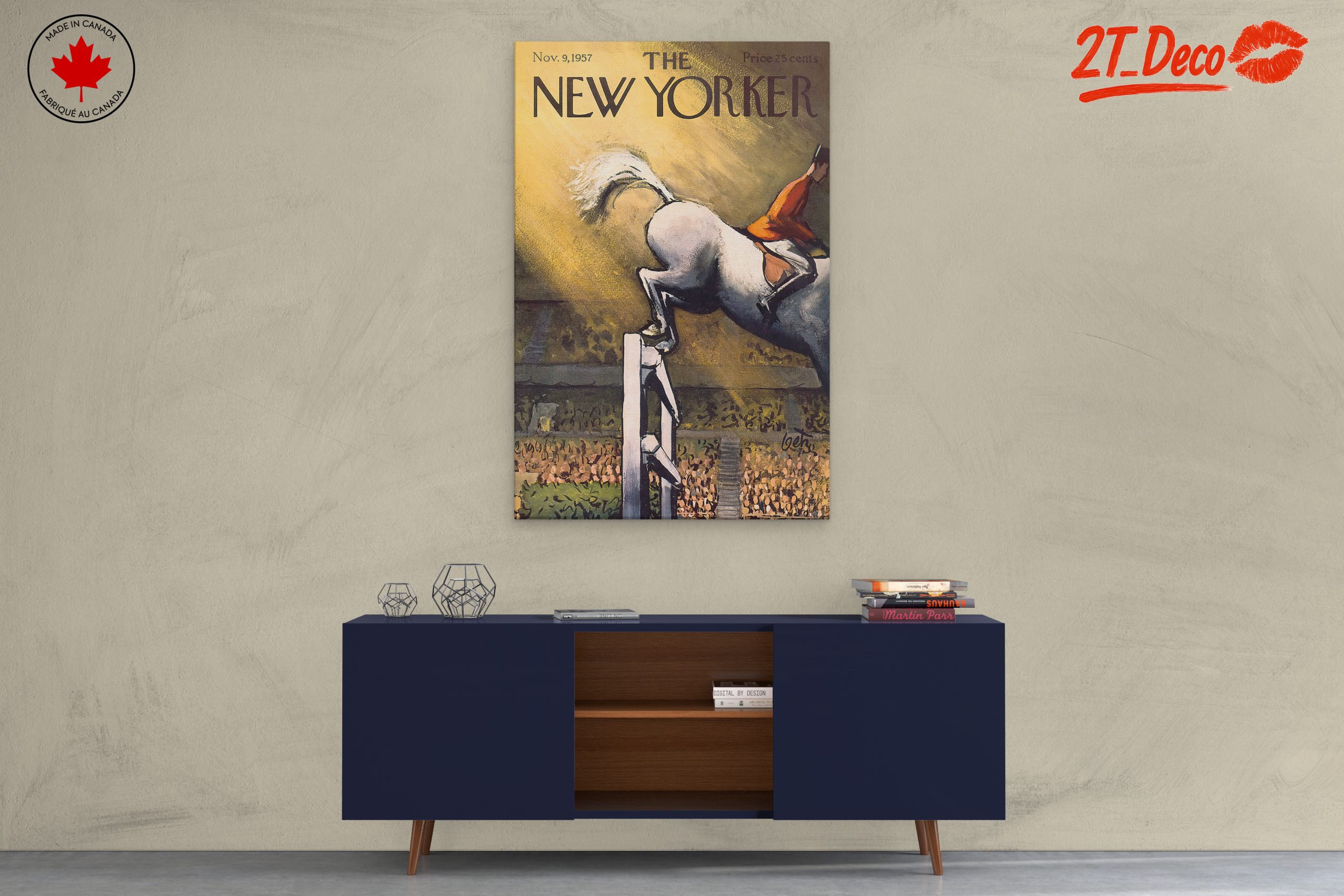 The New Yorker Magazine Cover Featuring a Horse - Image 3