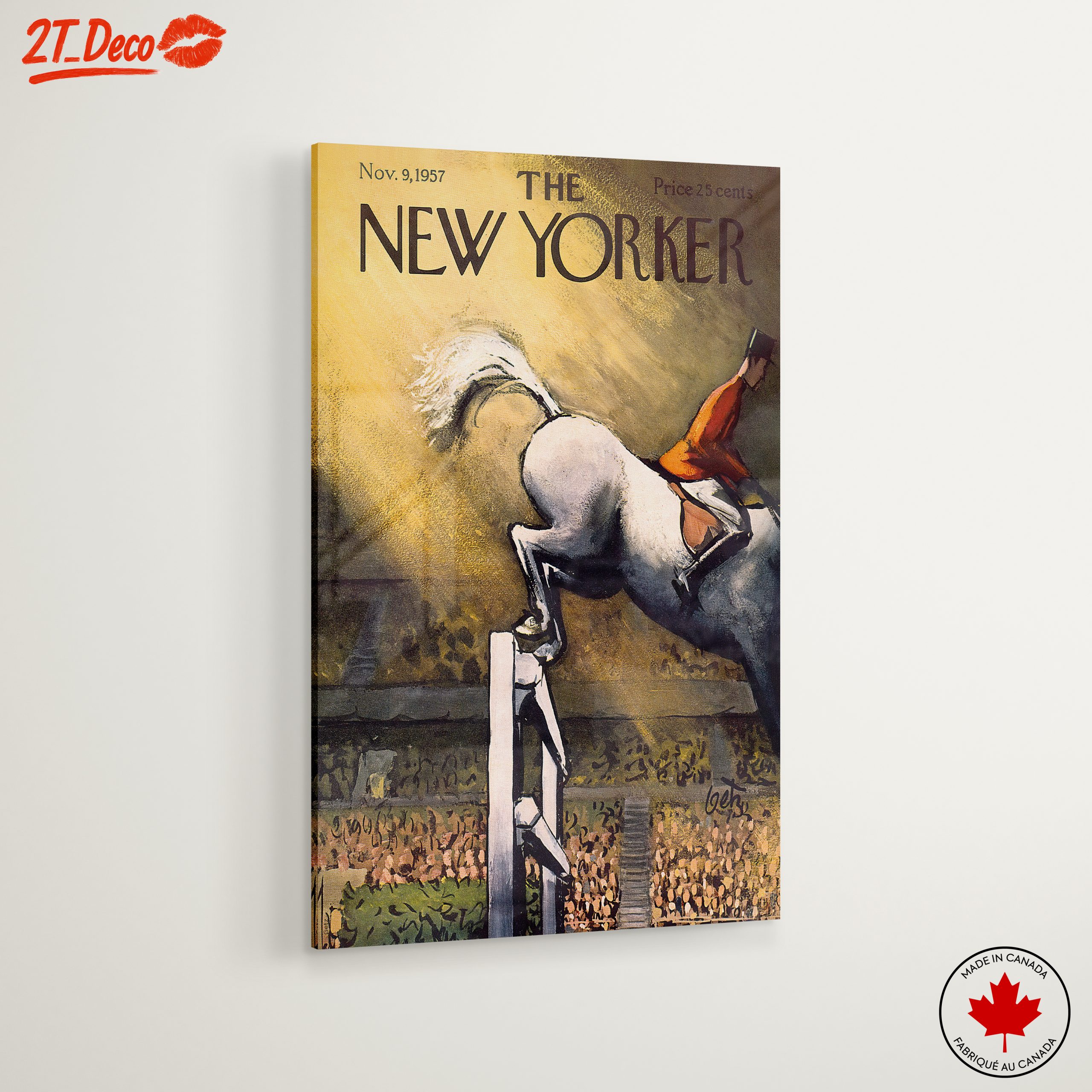 The New Yorker Magazine Cover Featuring a Horse - Image 6
