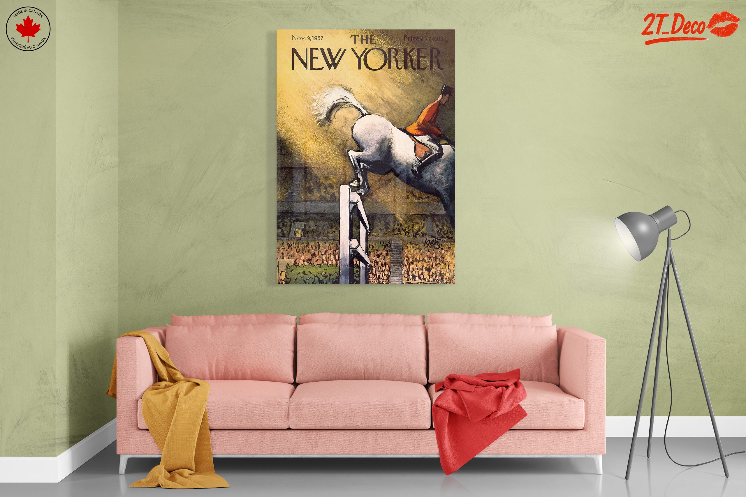 The New Yorker Magazine Cover Featuring a Horse - Image 7