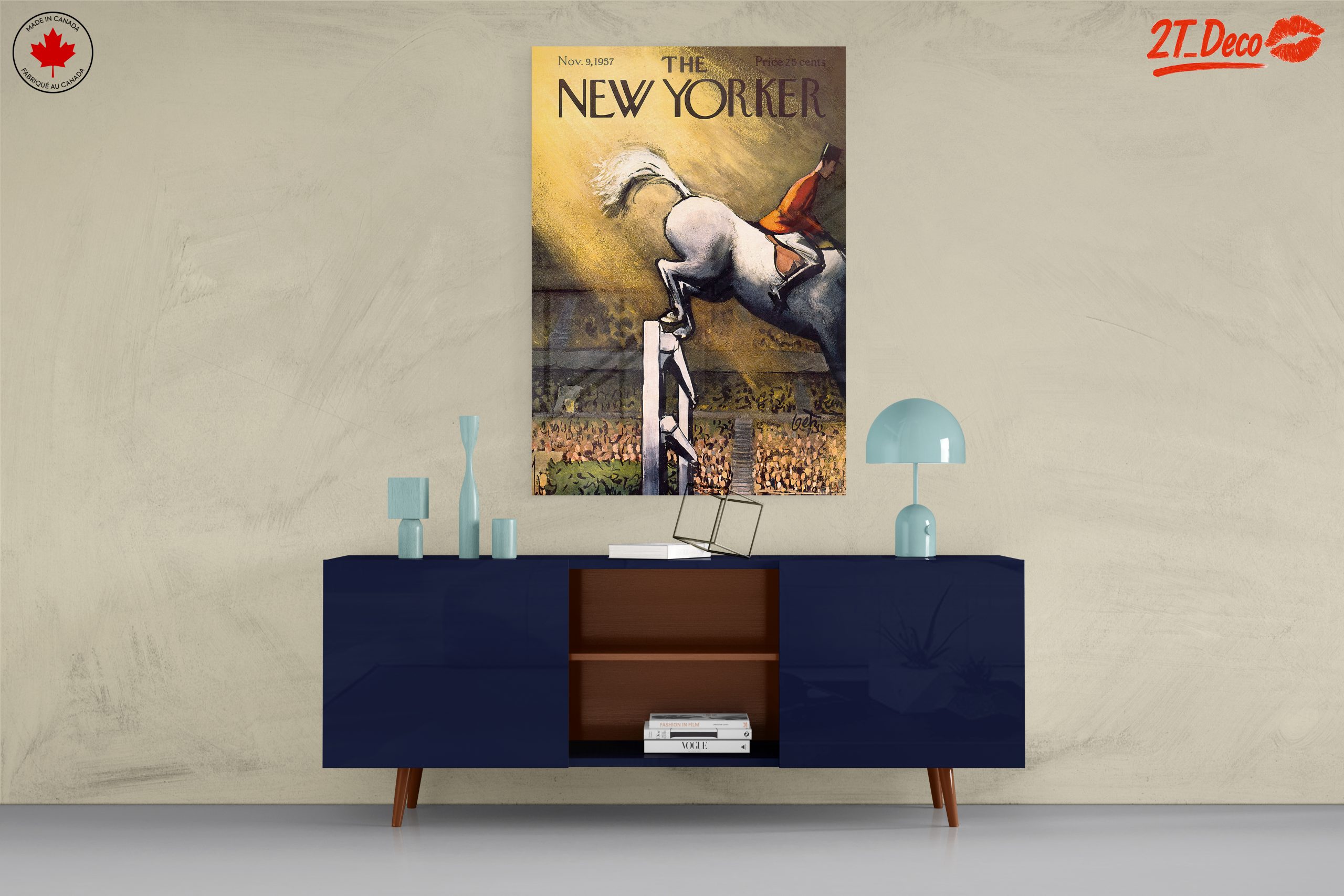 The New Yorker Magazine Cover Featuring a Horse - Image 8