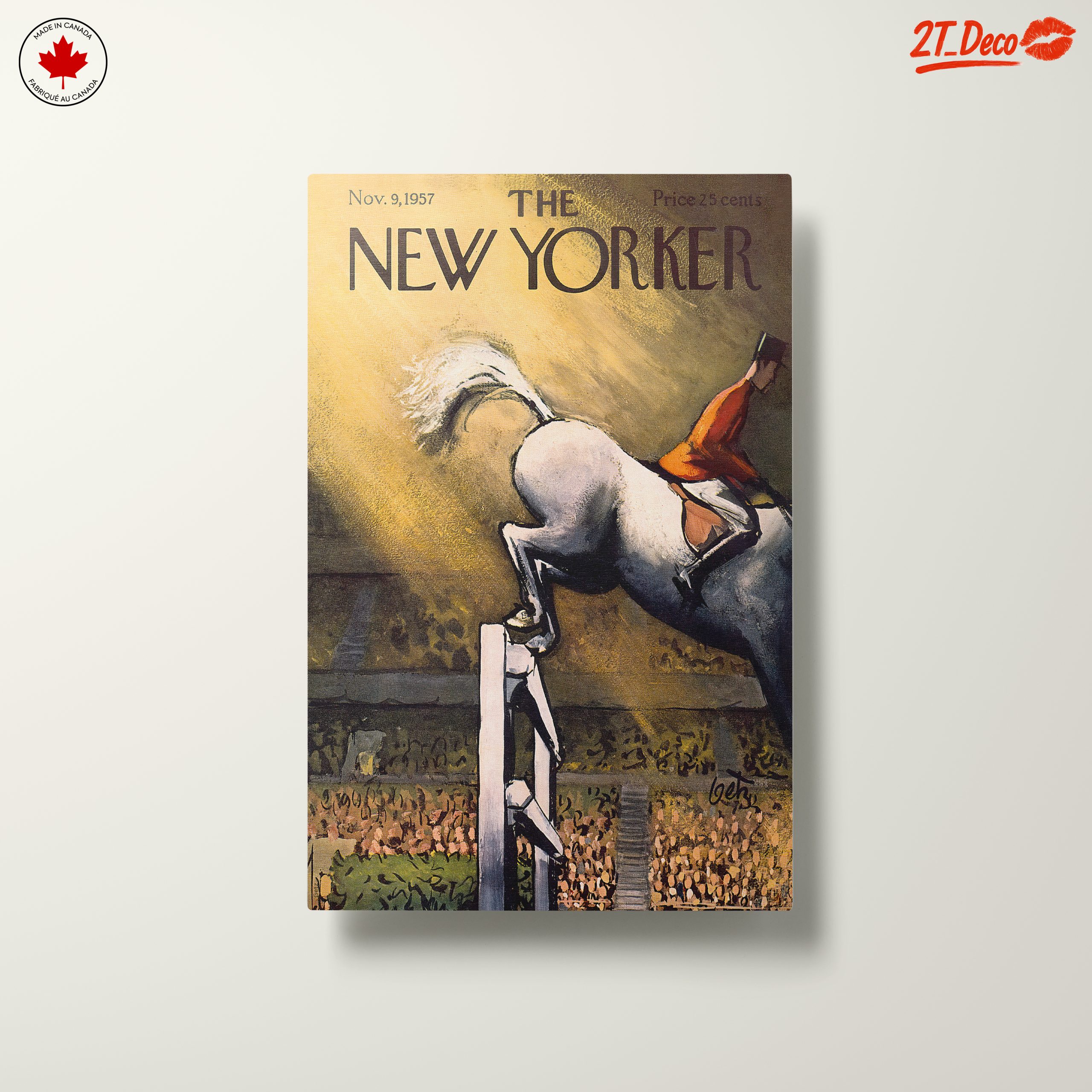 The New Yorker Magazine Cover Featuring a Horse - Image 10