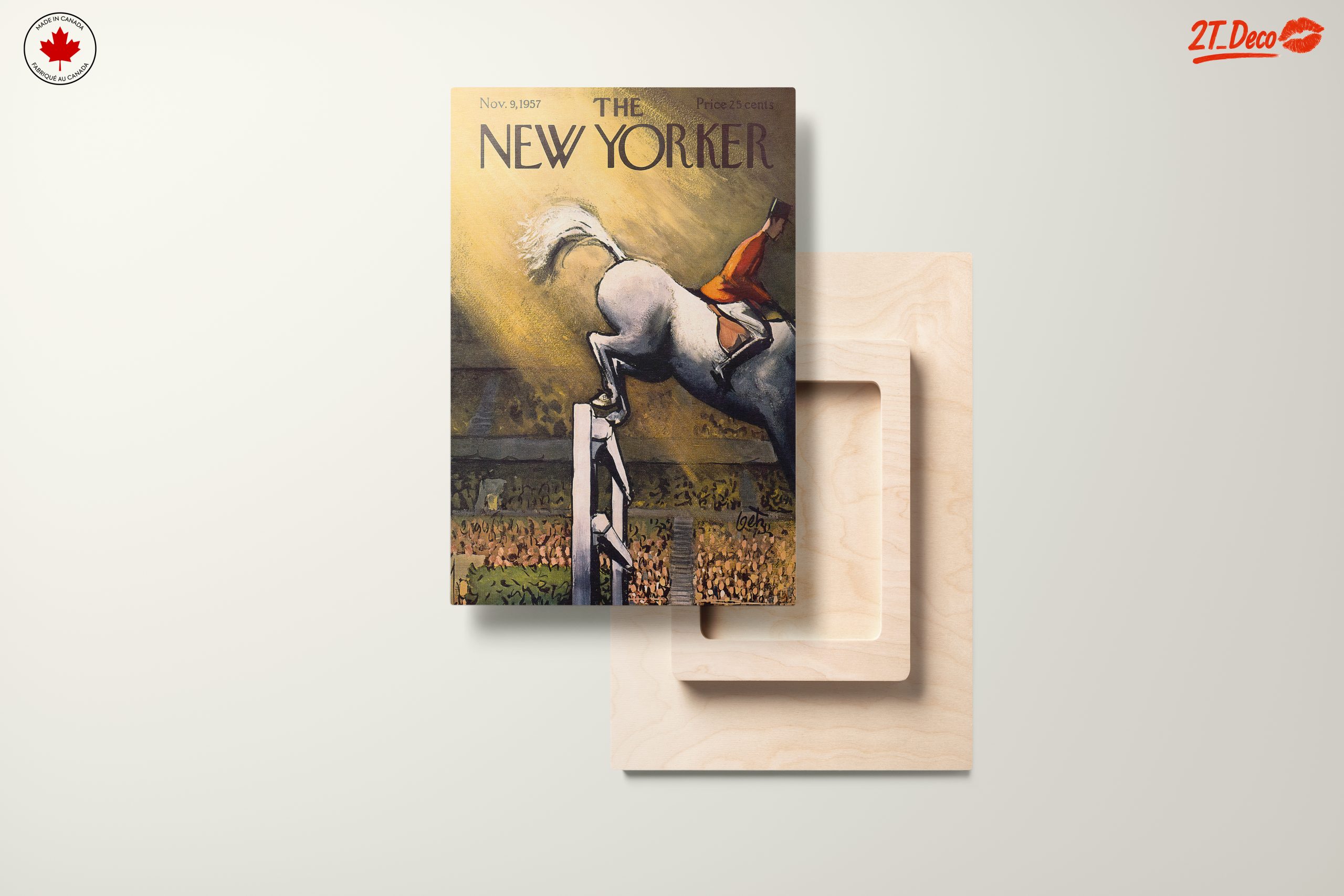 The New Yorker Magazine Cover Featuring a Horse - Image 11