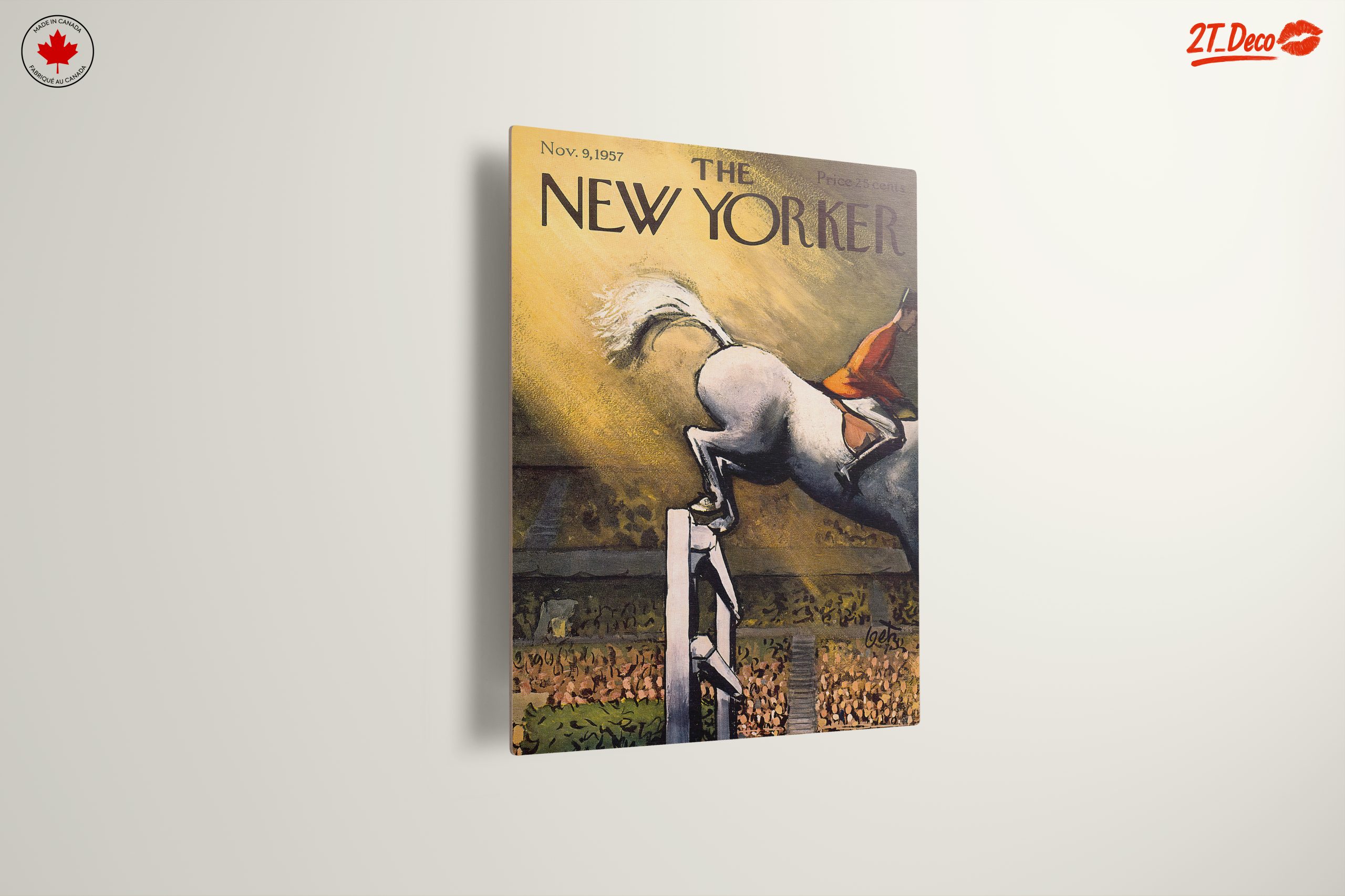 The New Yorker Magazine Cover Featuring a Horse - Image 13