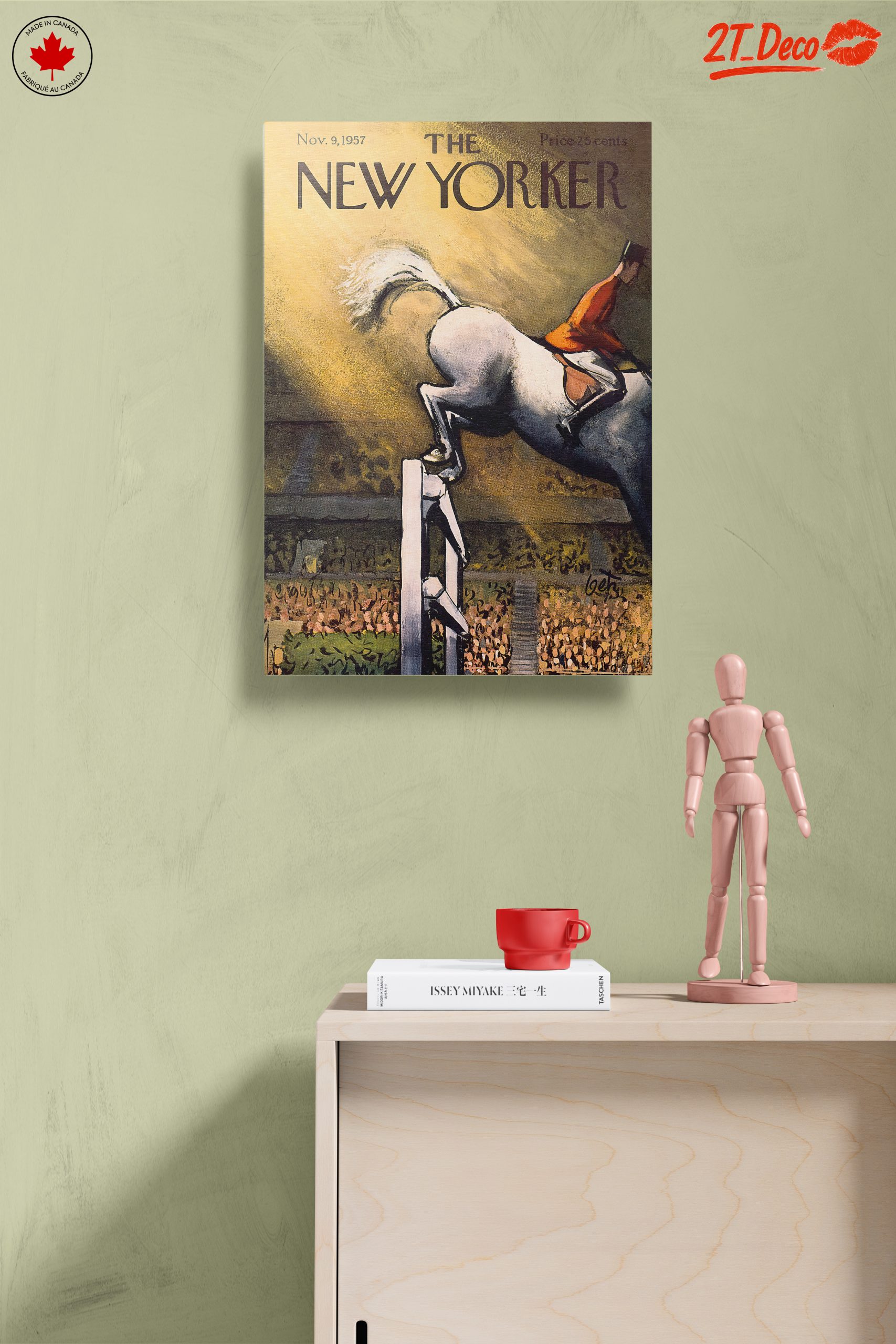 The New Yorker Magazine Cover Featuring a Horse - Image 14