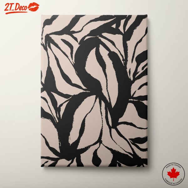 Stylized Botanical Abstract Artwork 3