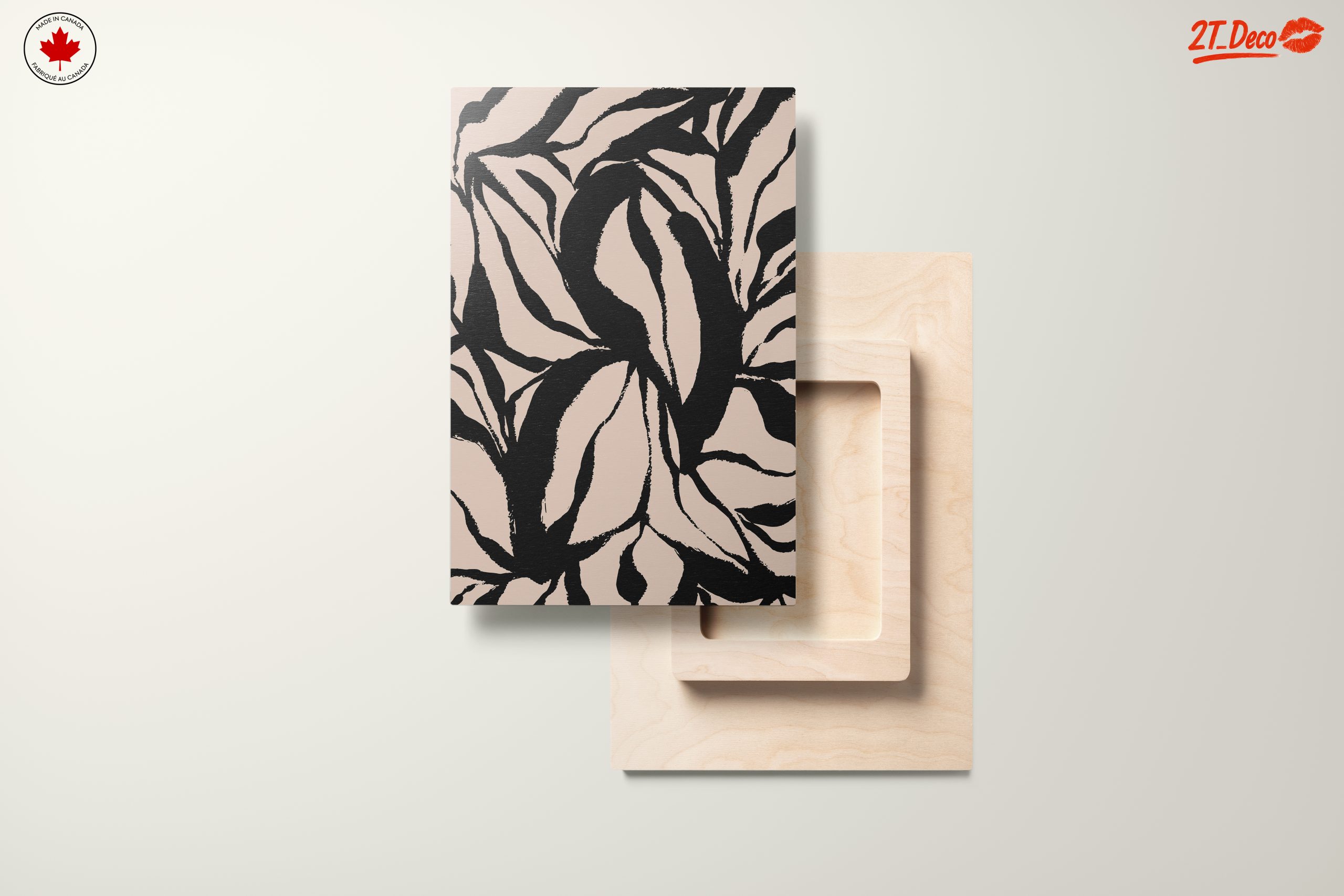 Stylized Botanical Abstract Artwork 3 - Image 11