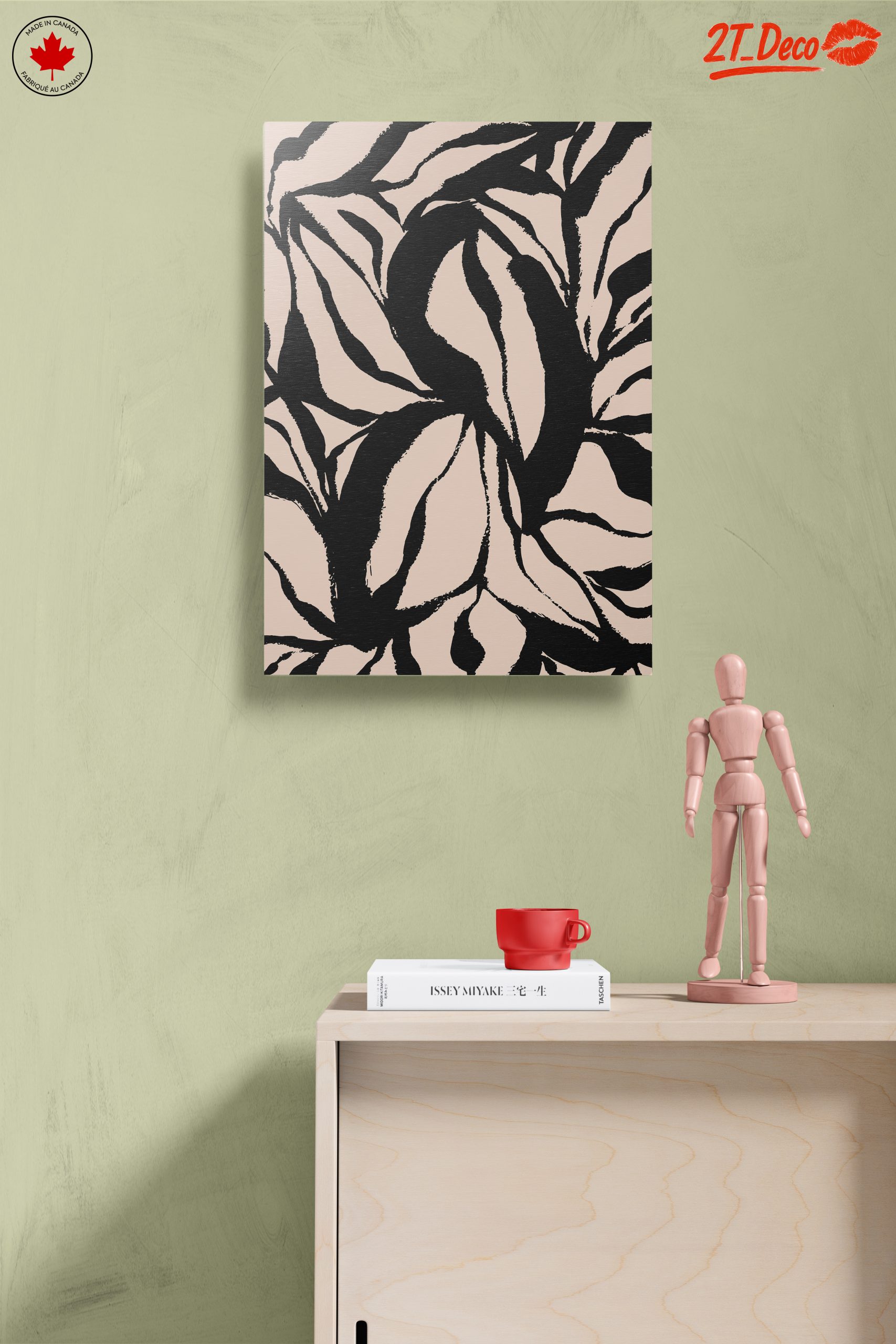 Stylized Botanical Abstract Artwork 3 - Image 14