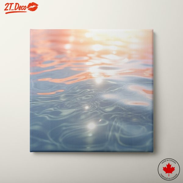 Abstract Water Reflections in Marine Art