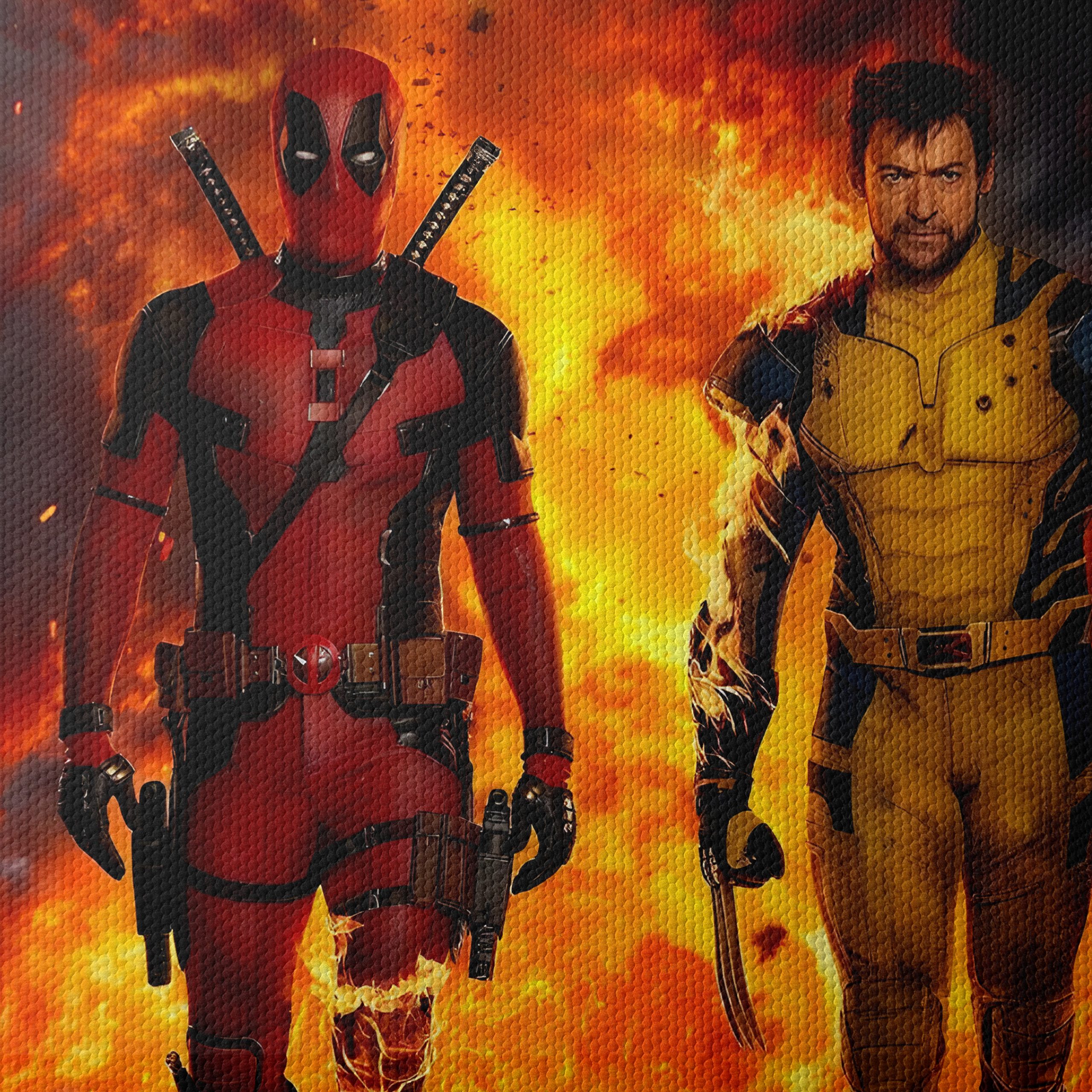 Wolverine and Deadpool Marvel Art - Image 4