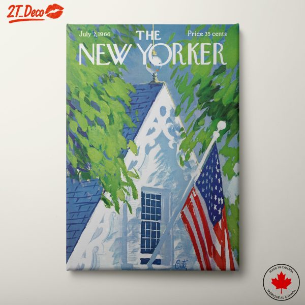 The New Yorker Magazine Cover Art July 1966