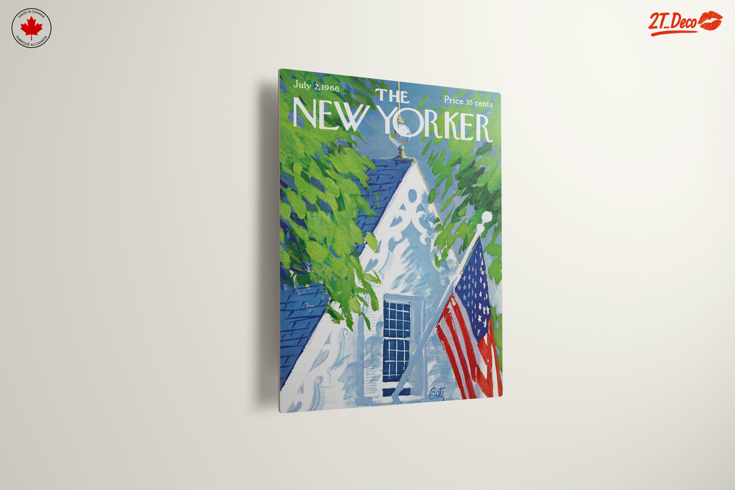 The New Yorker Magazine Cover Art July 1966 - Image 13