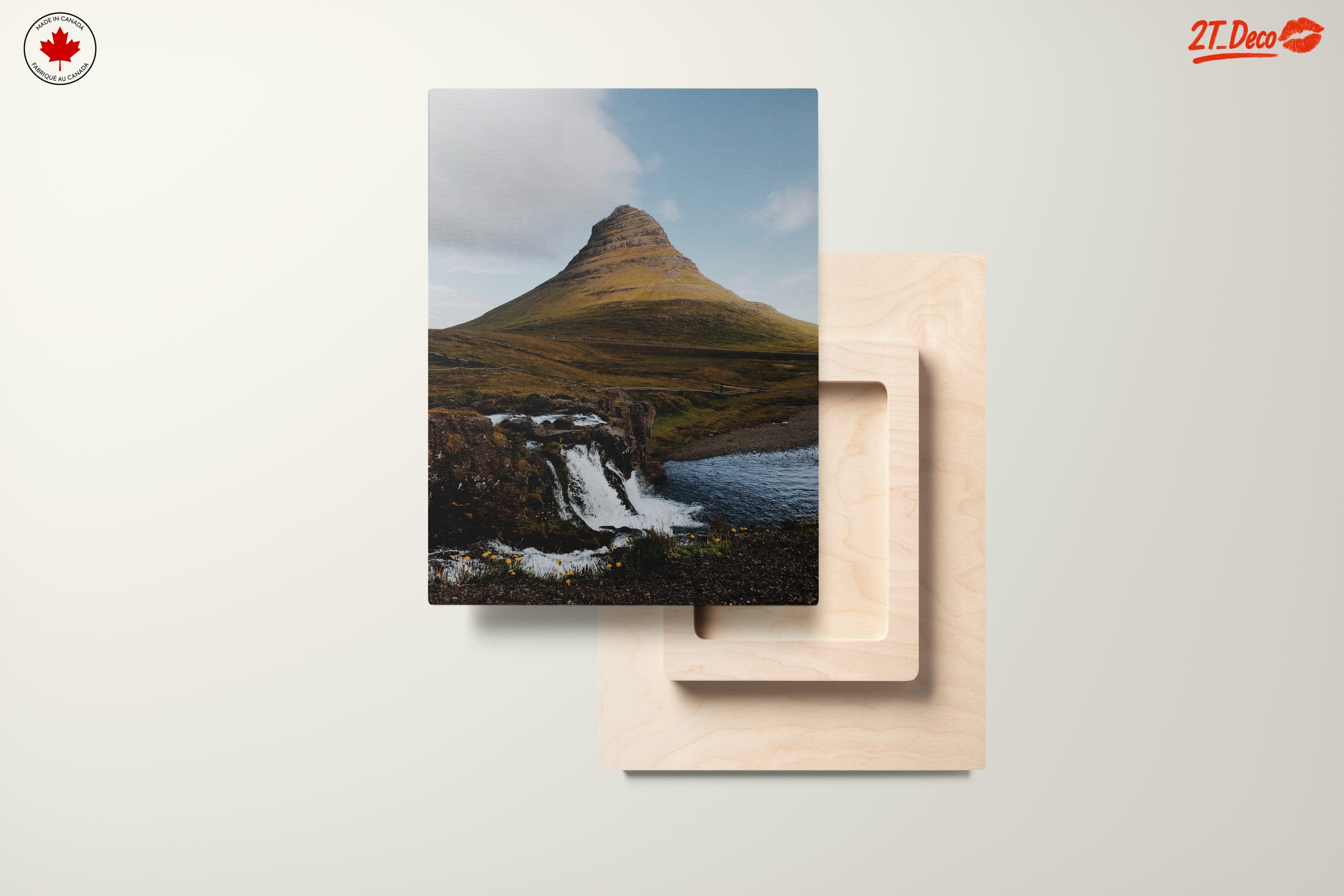 Majestic Mountain Landscape with Waterfall - Image 11