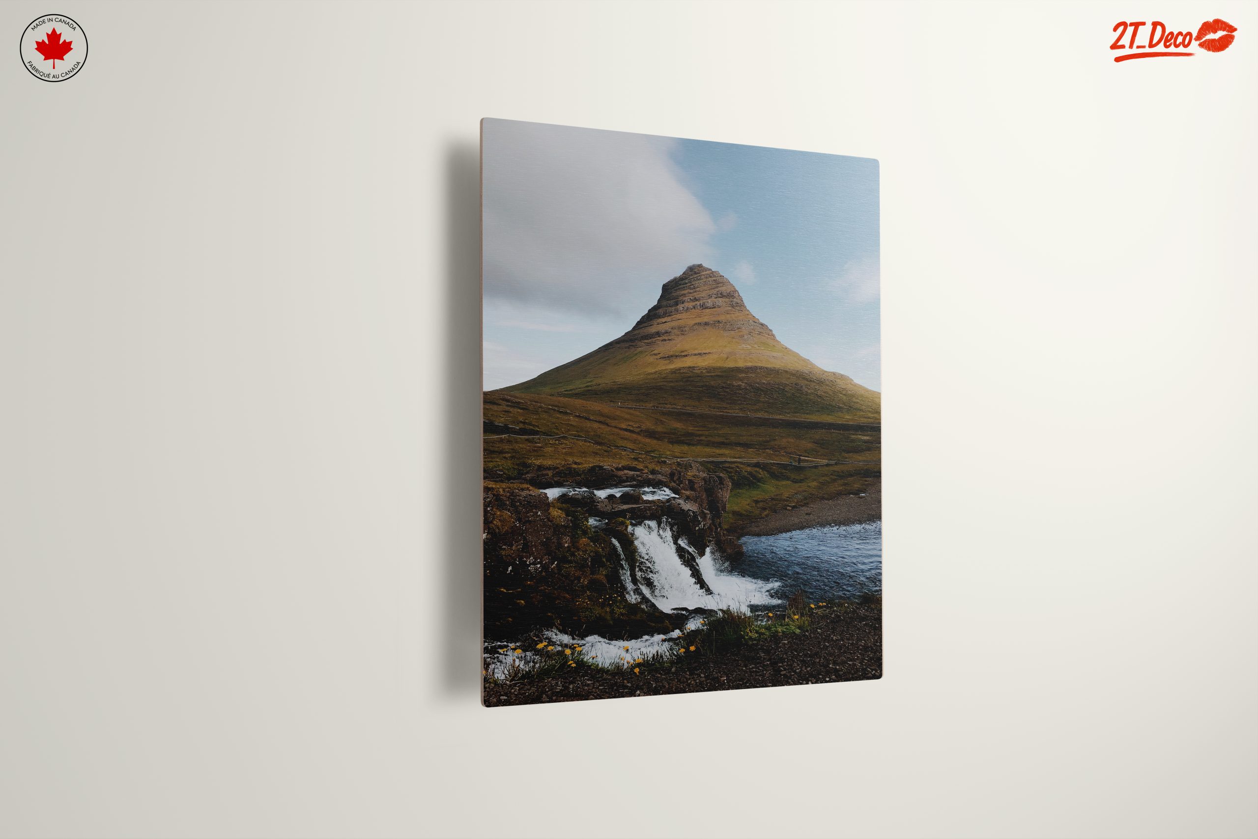 Majestic Mountain Landscape with Waterfall - Image 13