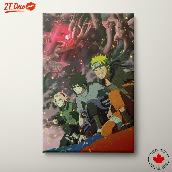 Epic Naruto Battle Scene Artwork