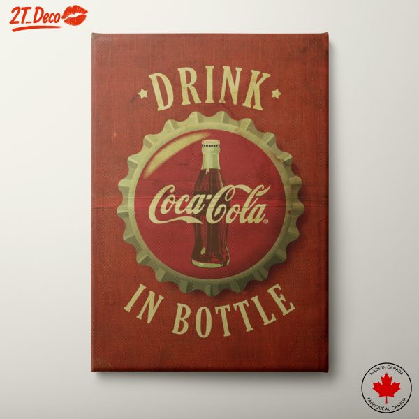 Vintage Coca-Cola Bottle Artwork 2