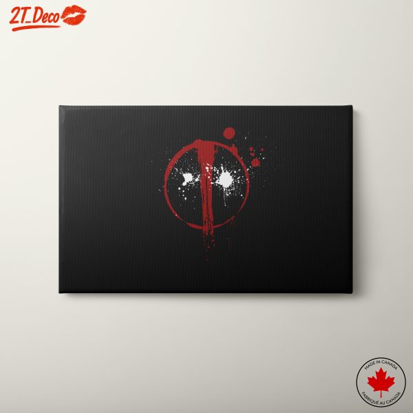 Bold Deadpool Artwork with a Splash of Color