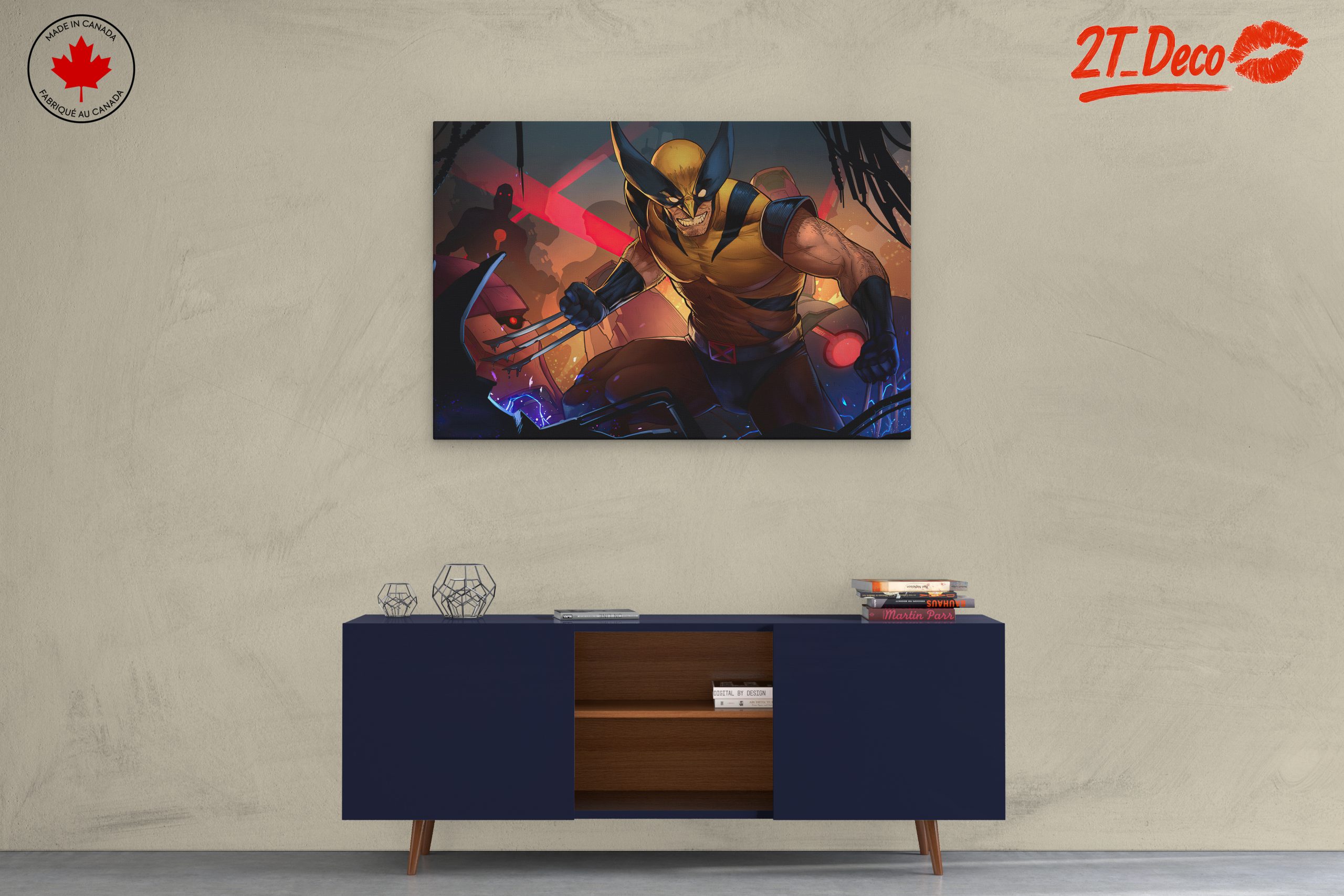 Dynamic Wolverine Comic Art Illustration - Image 3