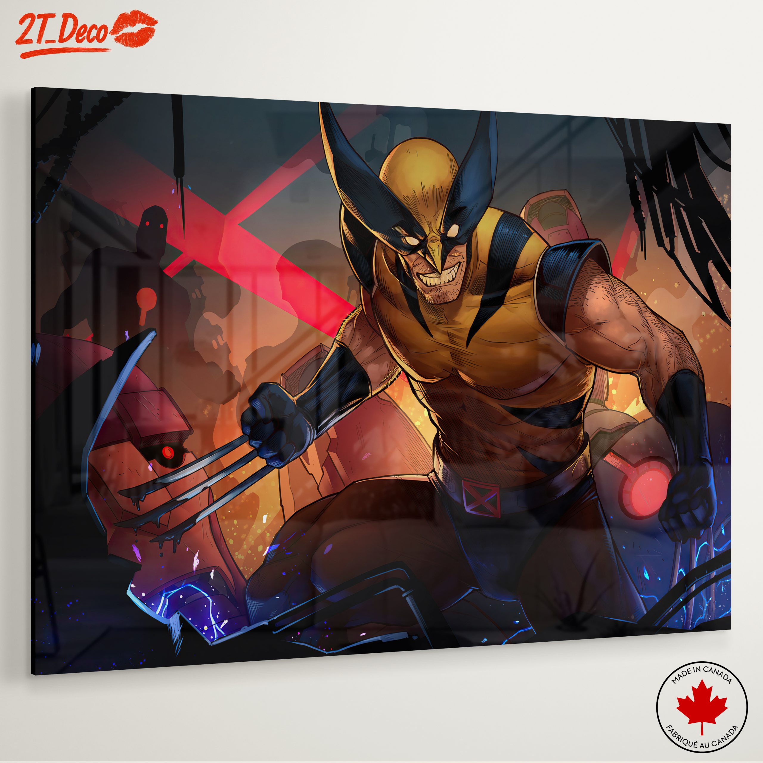 Dynamic Wolverine Comic Art Illustration - Image 6