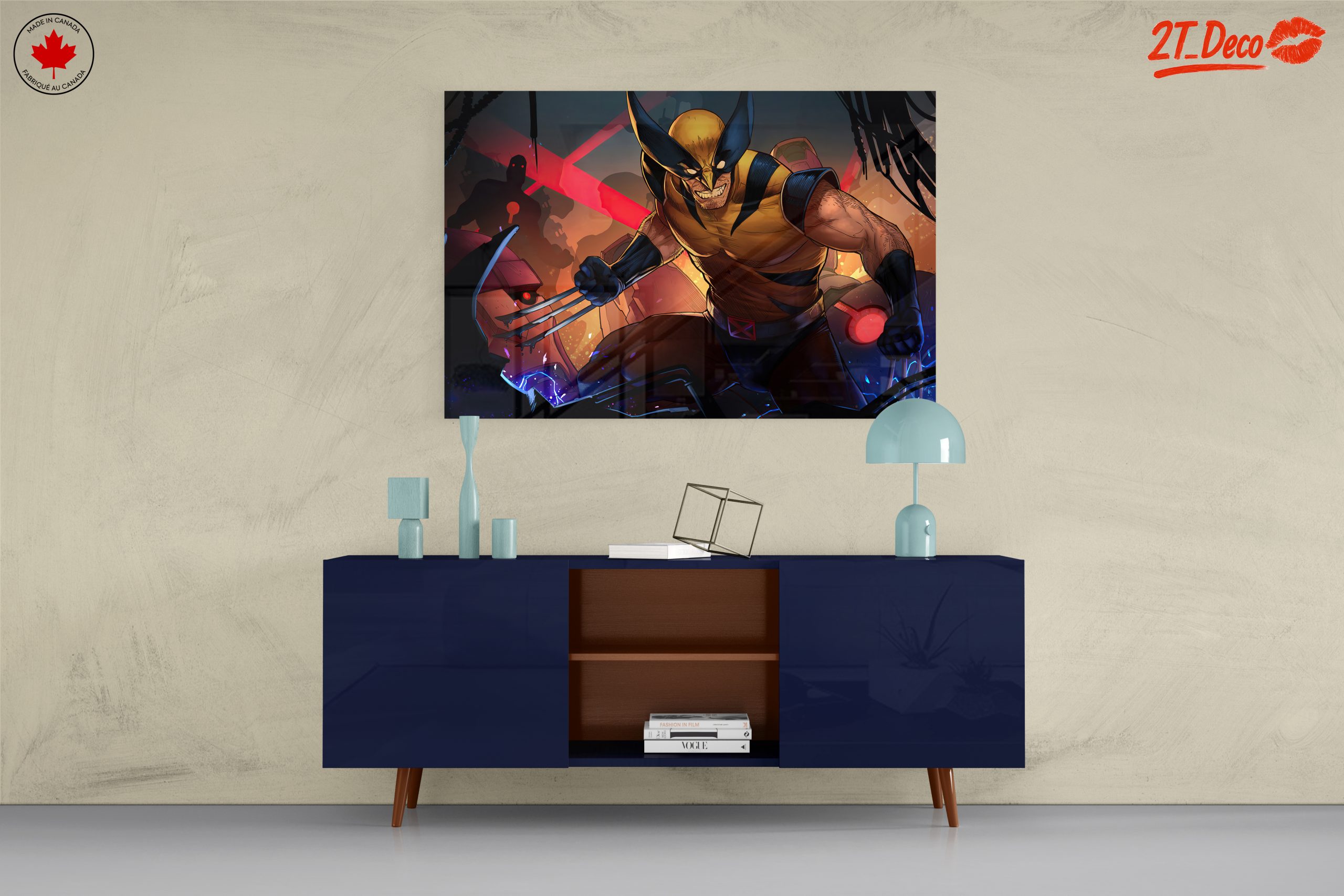 Dynamic Wolverine Comic Art Illustration - Image 8