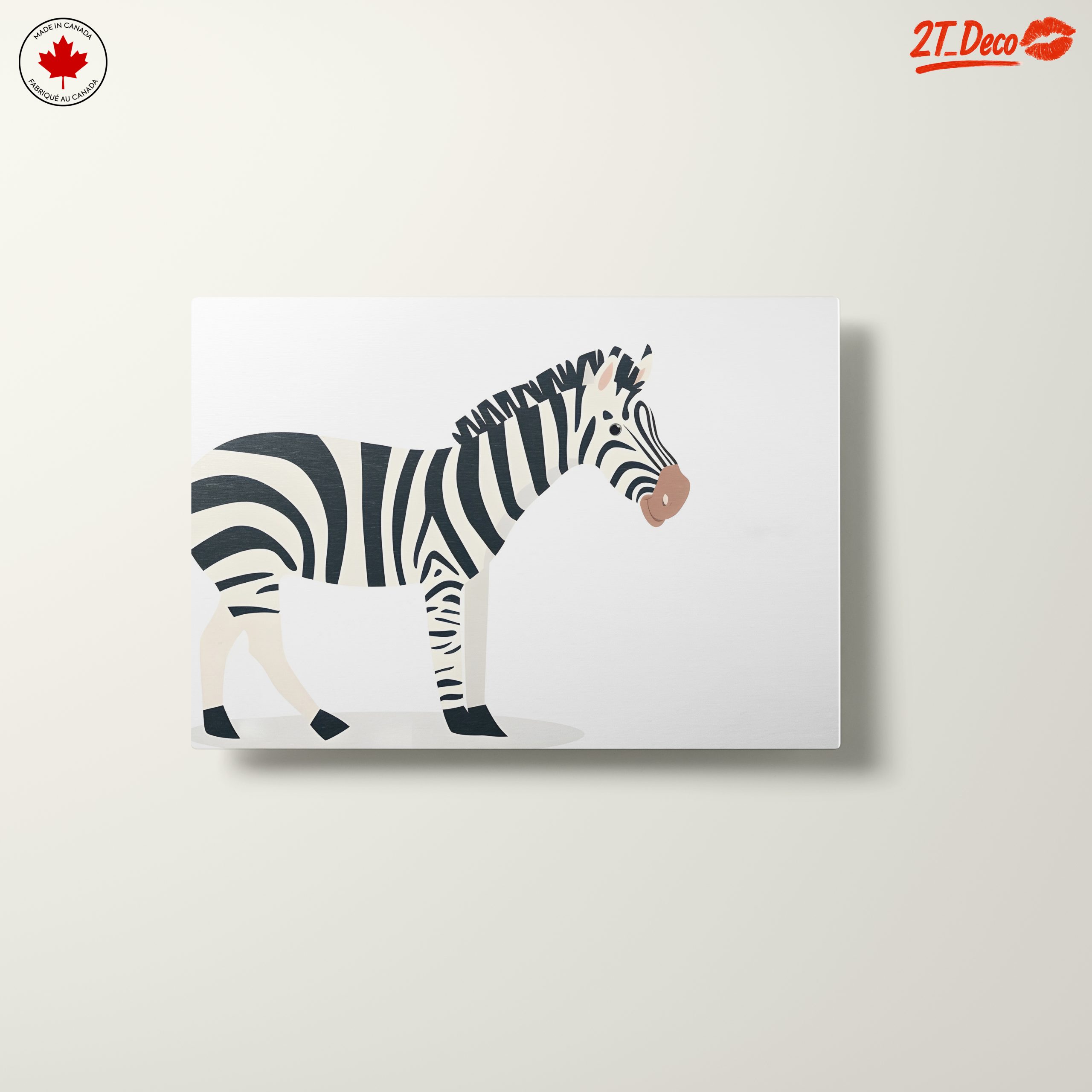 Stylish Zebra Illustration for Modern Spaces - Image 10