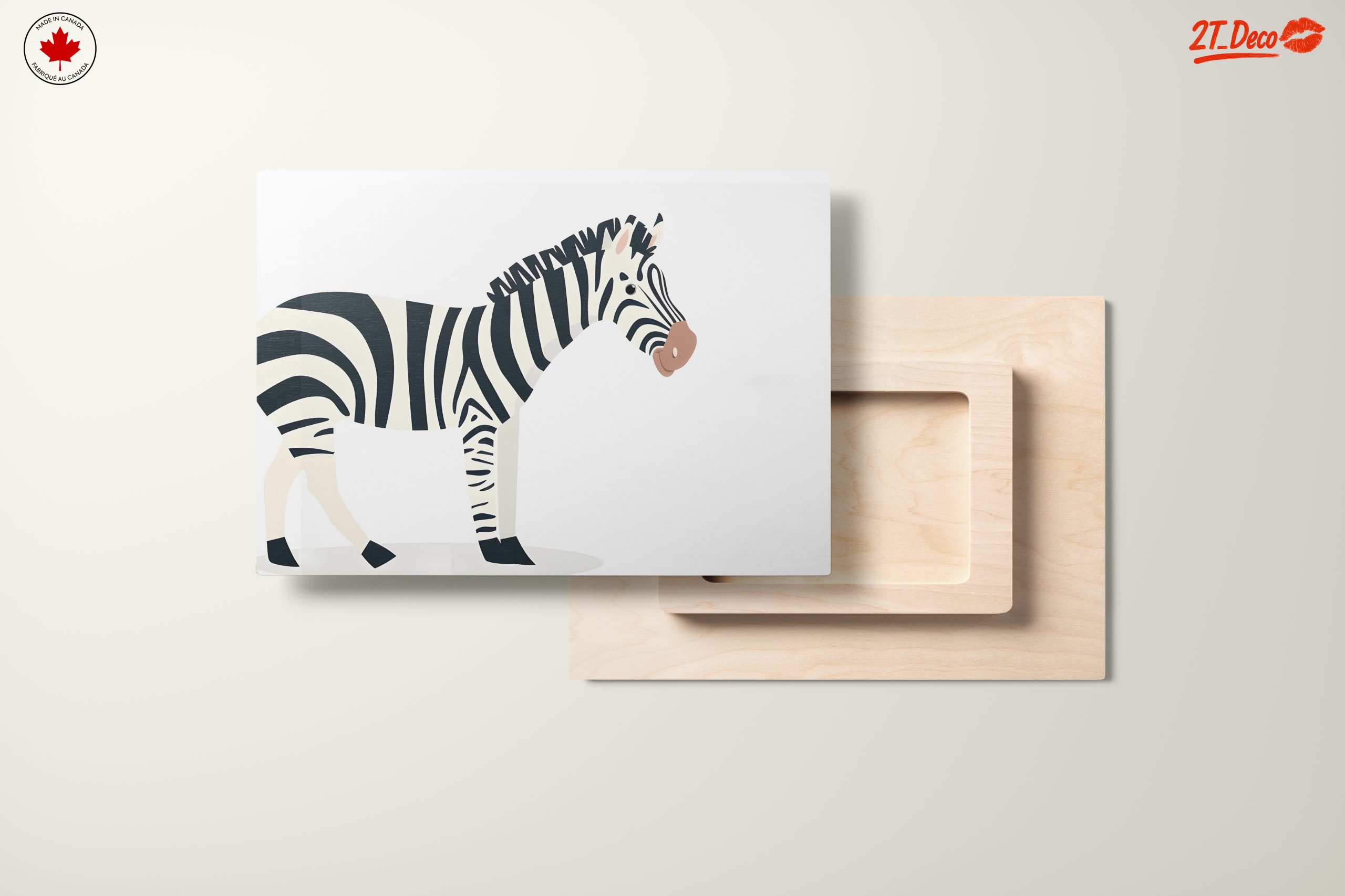 Stylish Zebra Illustration for Modern Spaces - Image 11