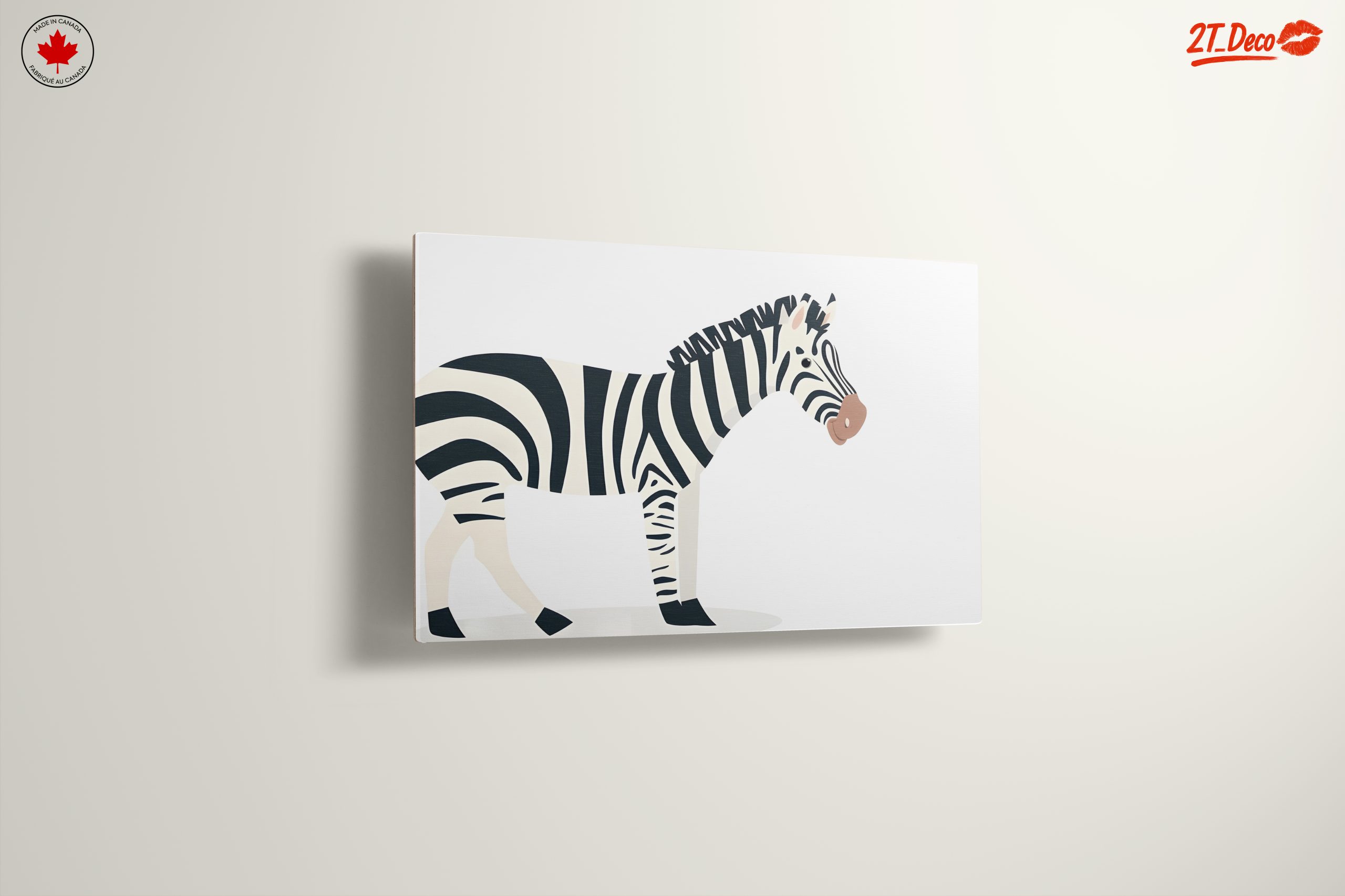Stylish Zebra Illustration for Modern Spaces - Image 13