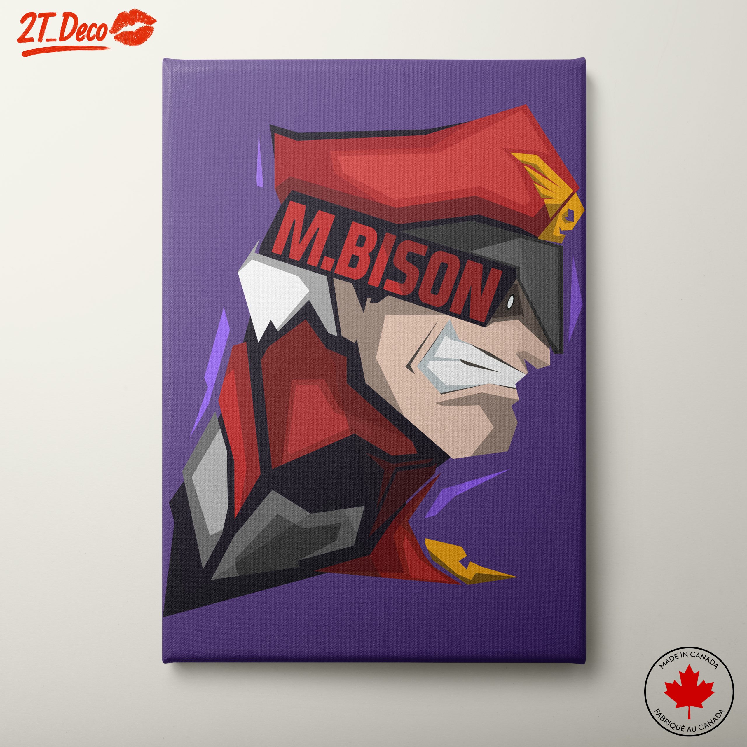 M. Bison Anime Character Artwork