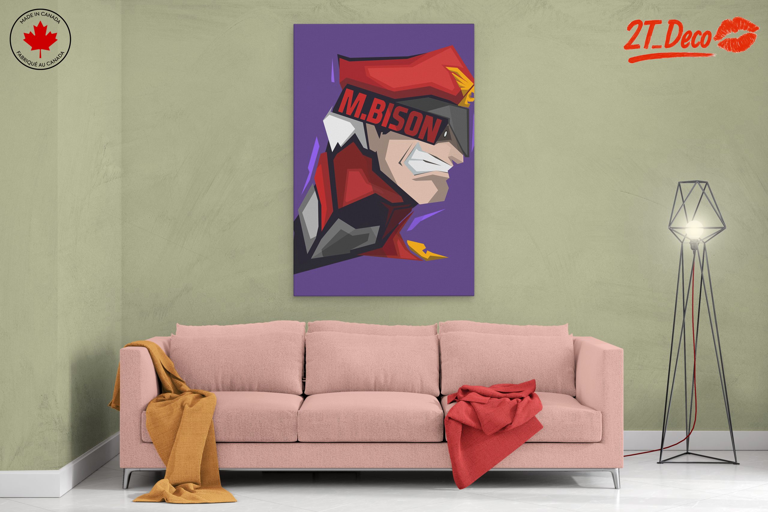 M. Bison Anime Character Artwork - Image 2