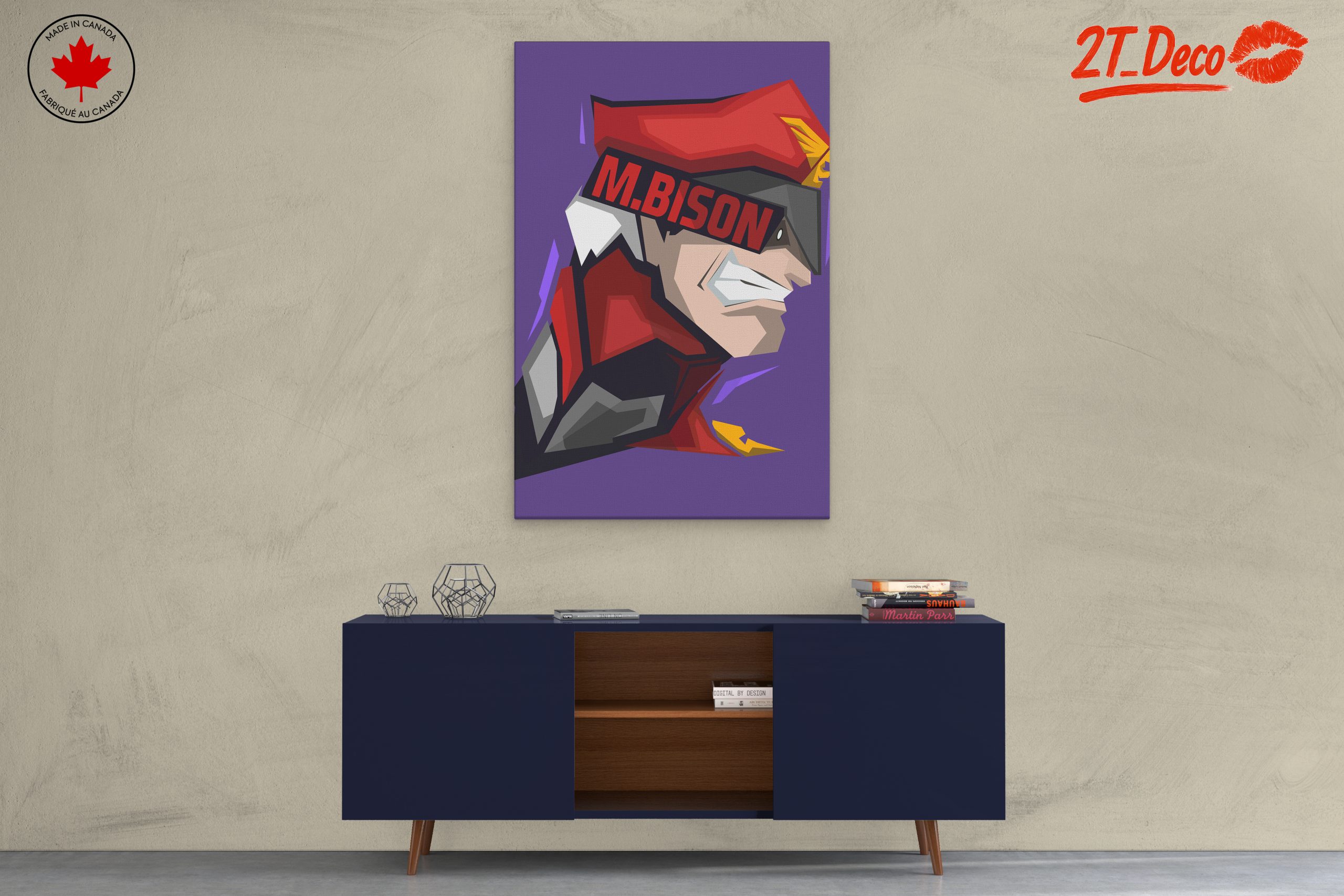 M. Bison Anime Character Artwork - Image 3