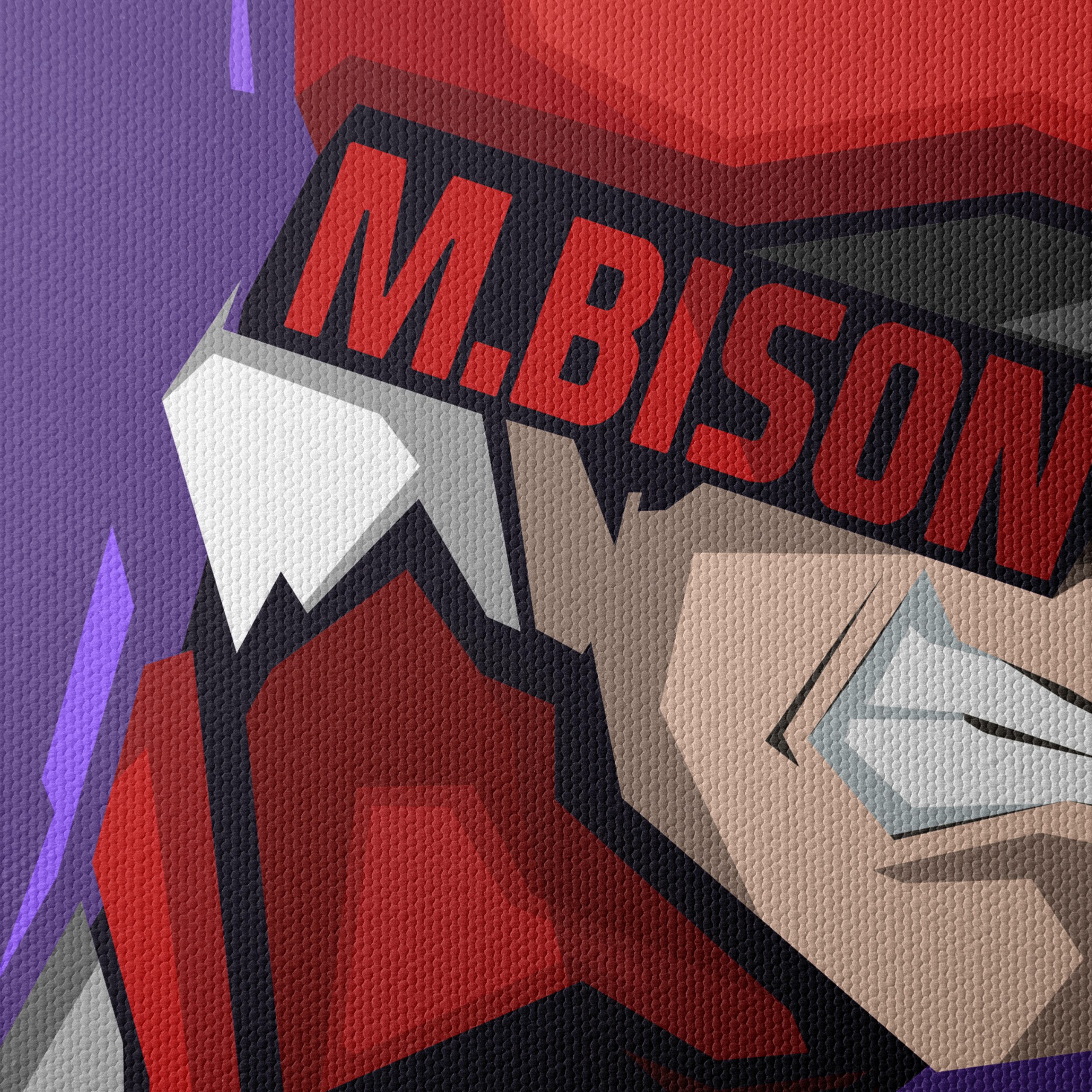 M. Bison Anime Character Artwork - Image 4