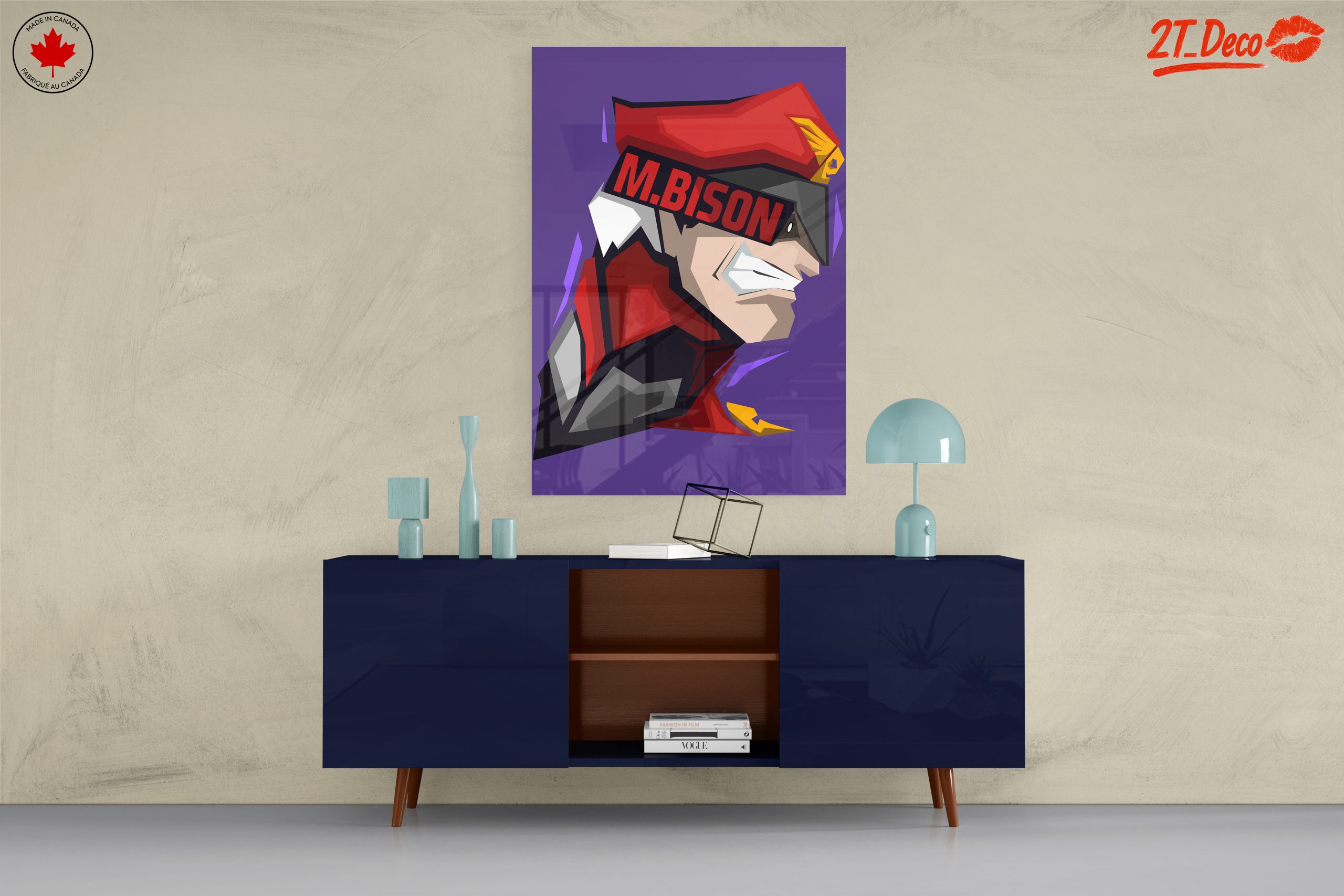 M. Bison Anime Character Artwork - Image 8