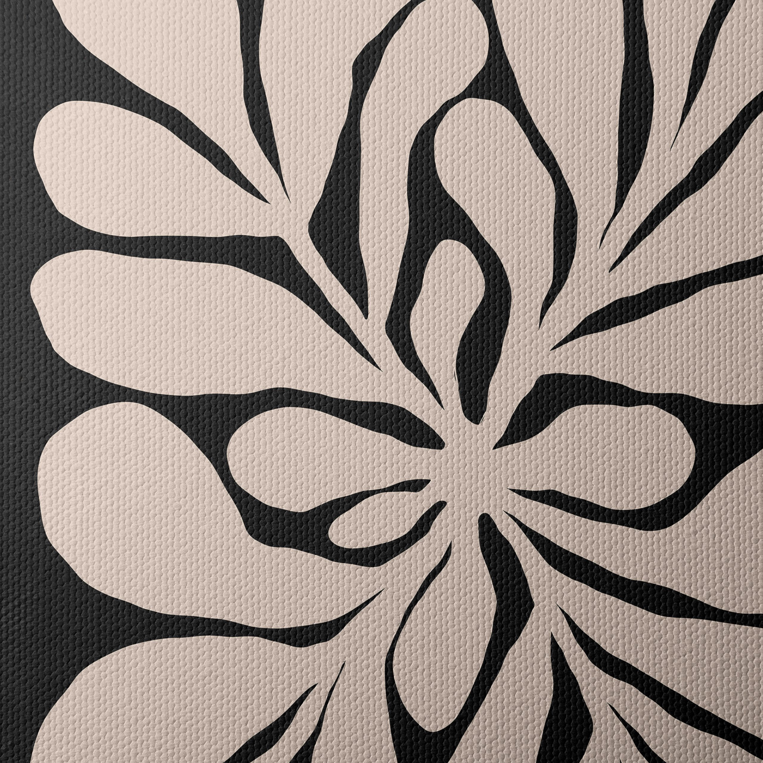 Botanical Abstract Art with Organic Shapes - Image 4