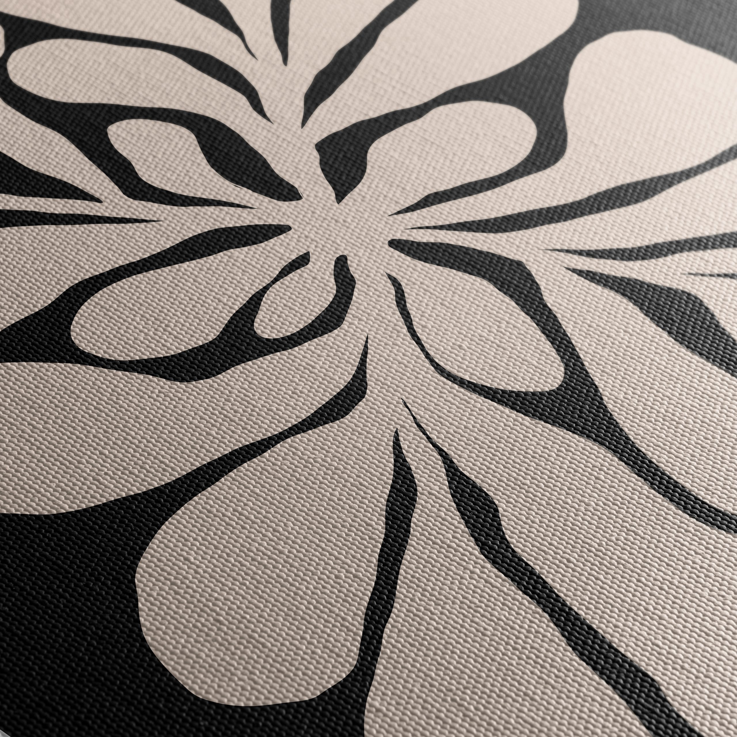 Botanical Abstract Art with Organic Shapes - Image 5
