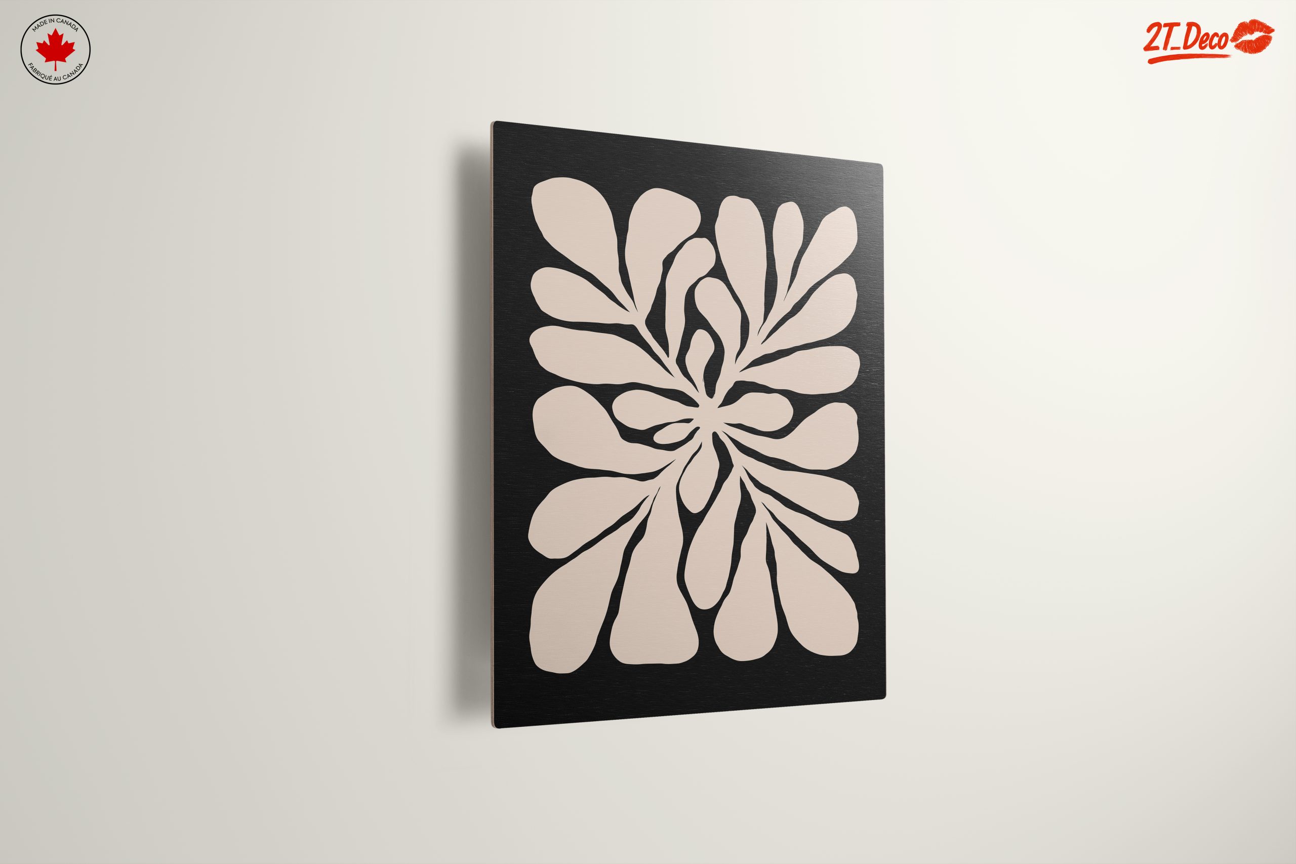 Botanical Abstract Art with Organic Shapes - Image 13