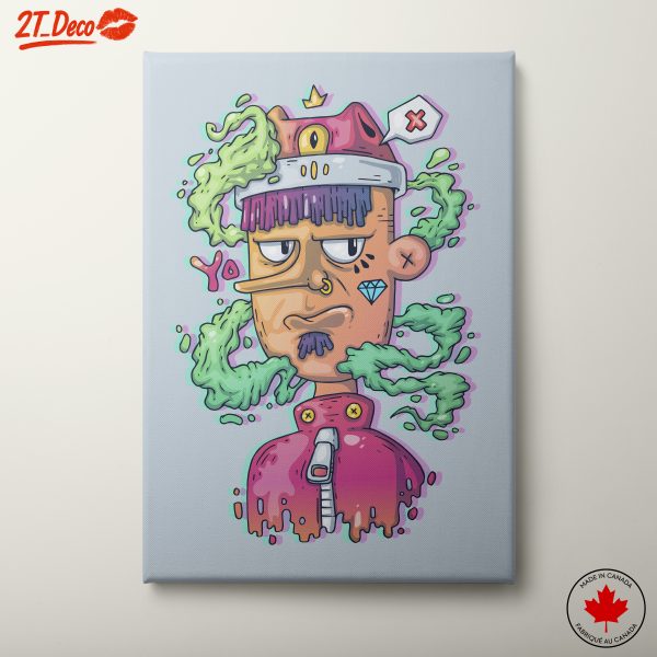 Graffiti Inspired Cartoon Artwork