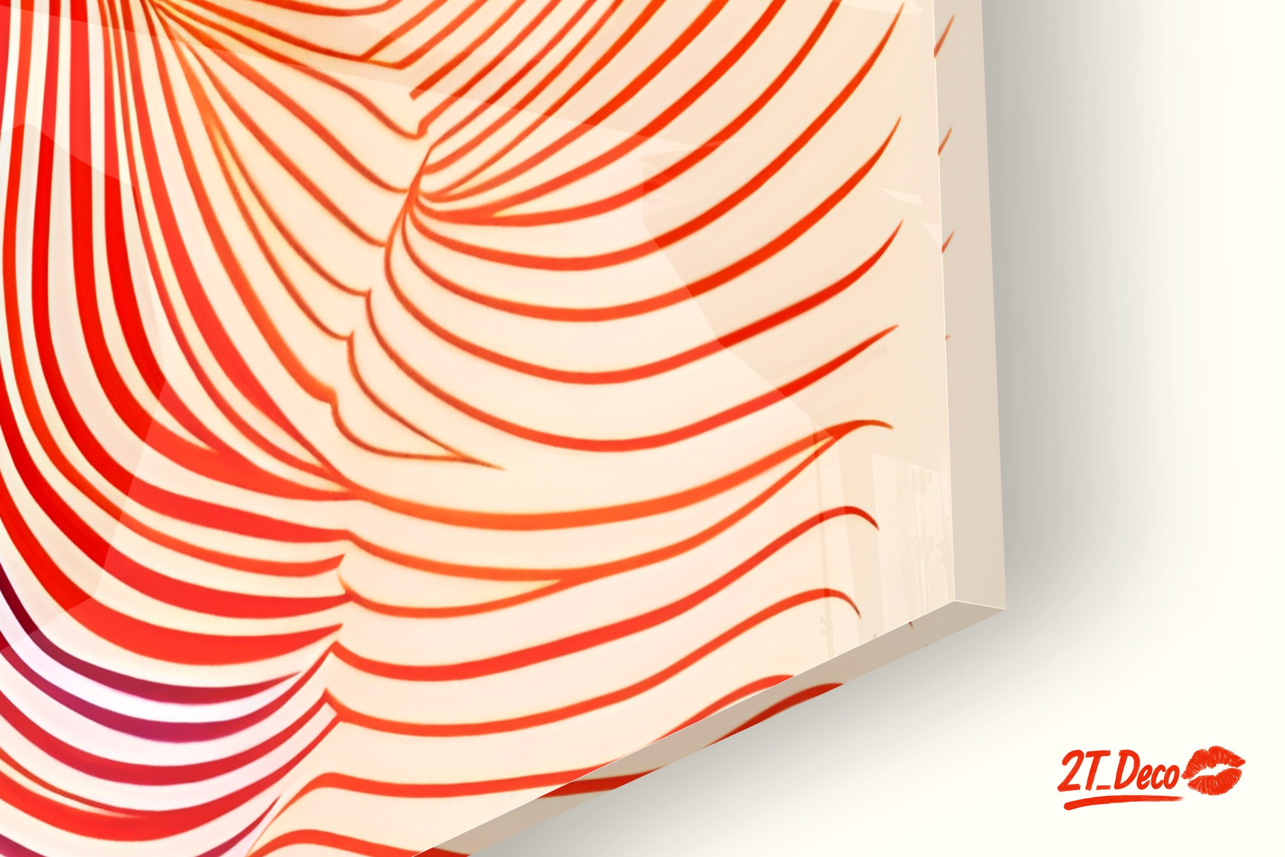 Colorful Abstract Flowing Lines Art - Image 9