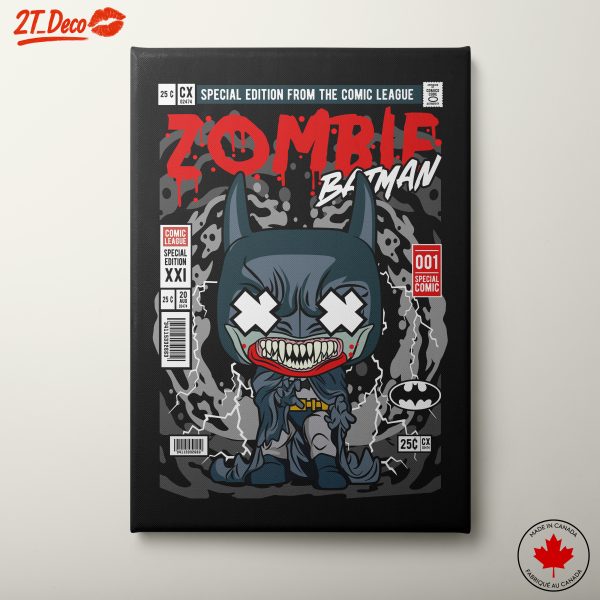 Zombie Batman Comic Art
