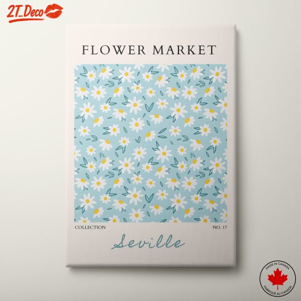 Bright Floral Pattern Art Print