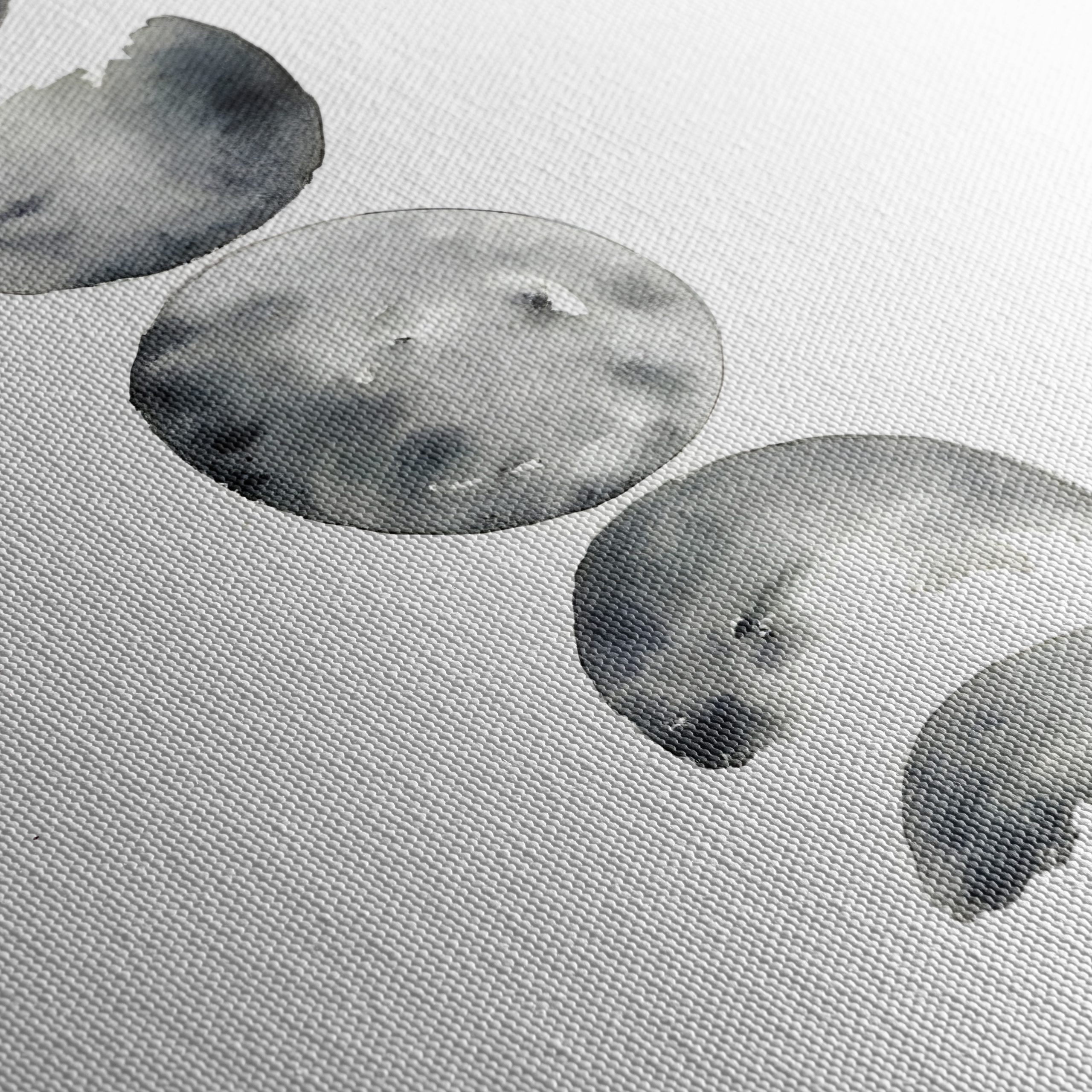 Phases of the Moon Watercolor Art - Image 5