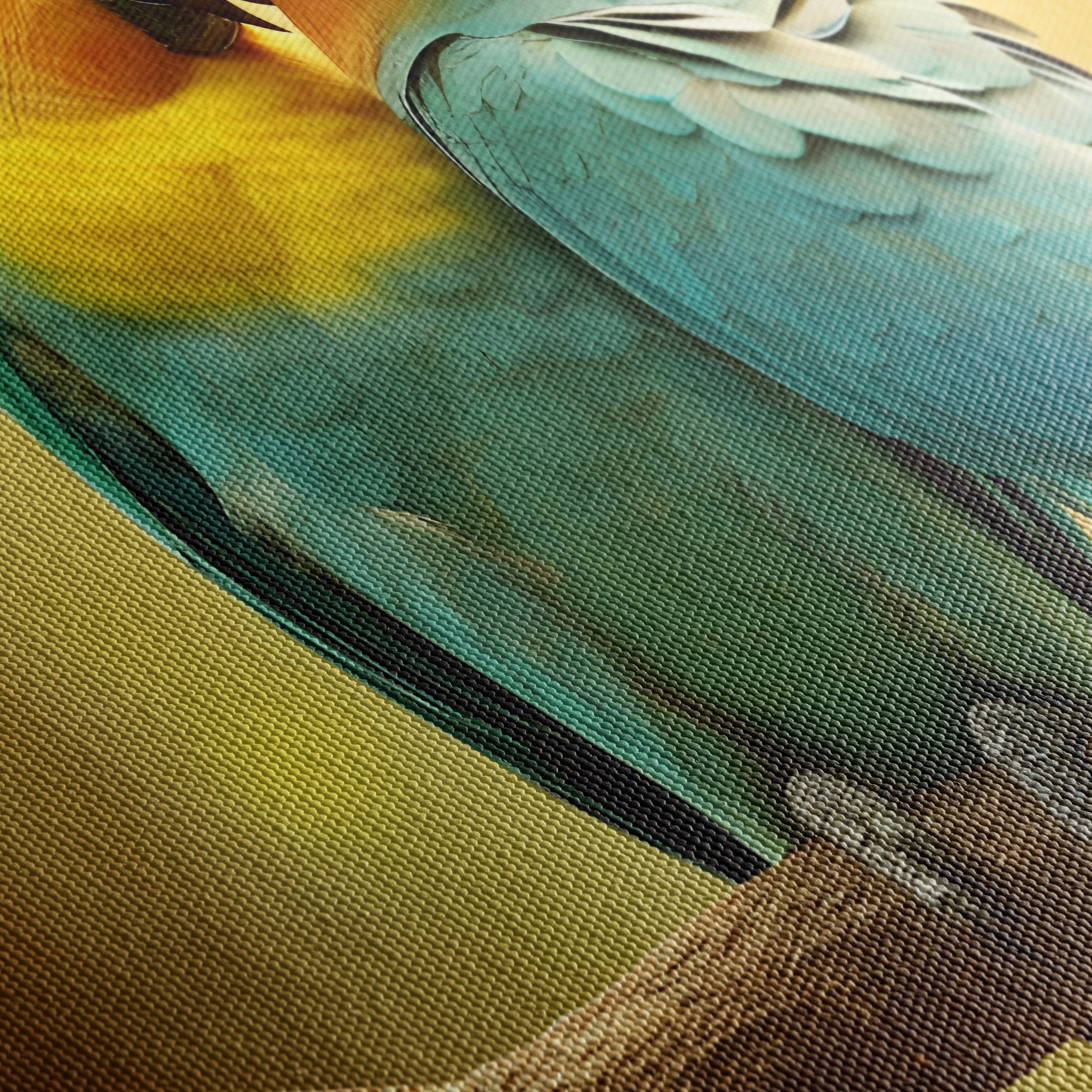 Couple of Colorful Birds on a Branch - Image 5