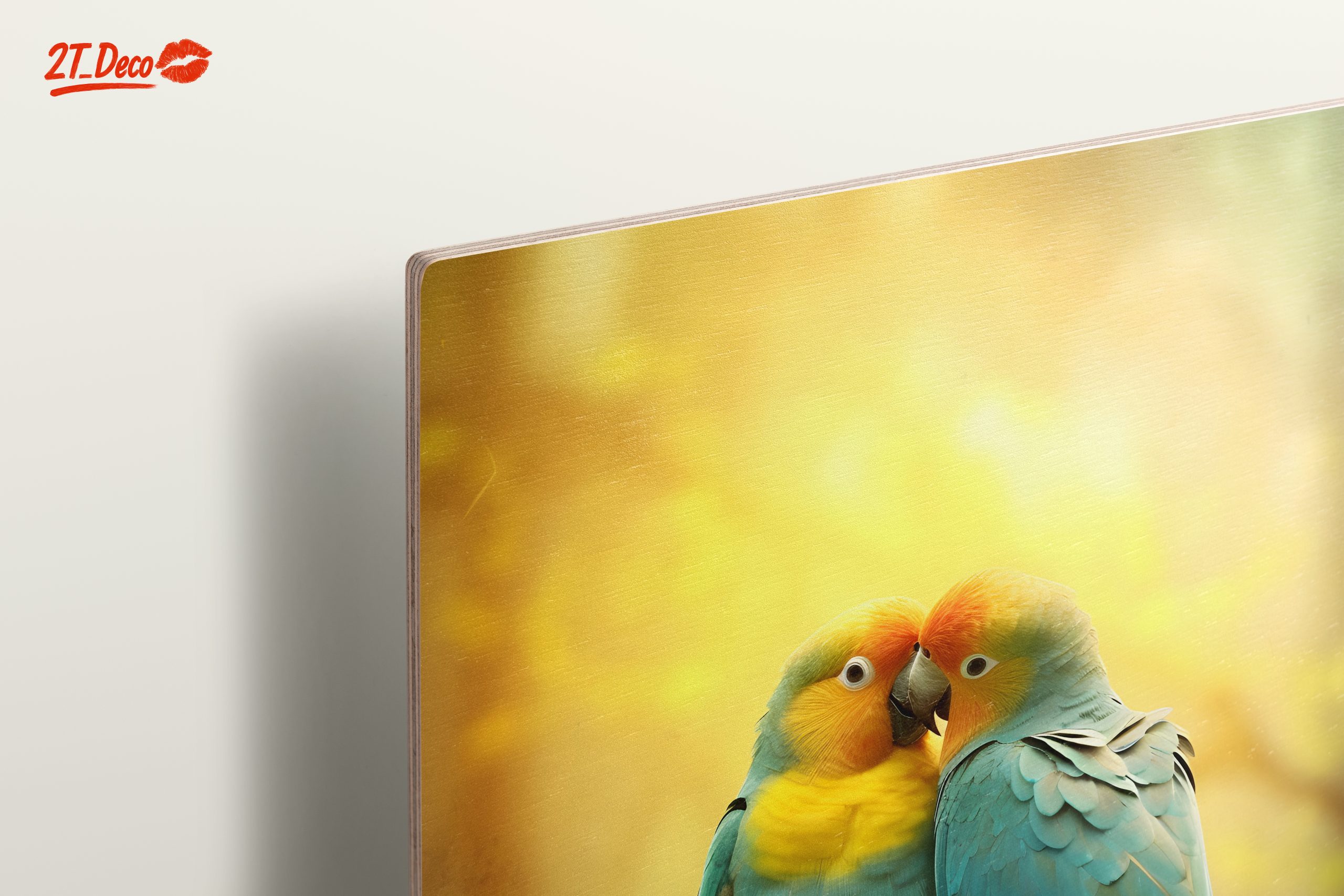 Couple of Colorful Birds on a Branch - Image 15