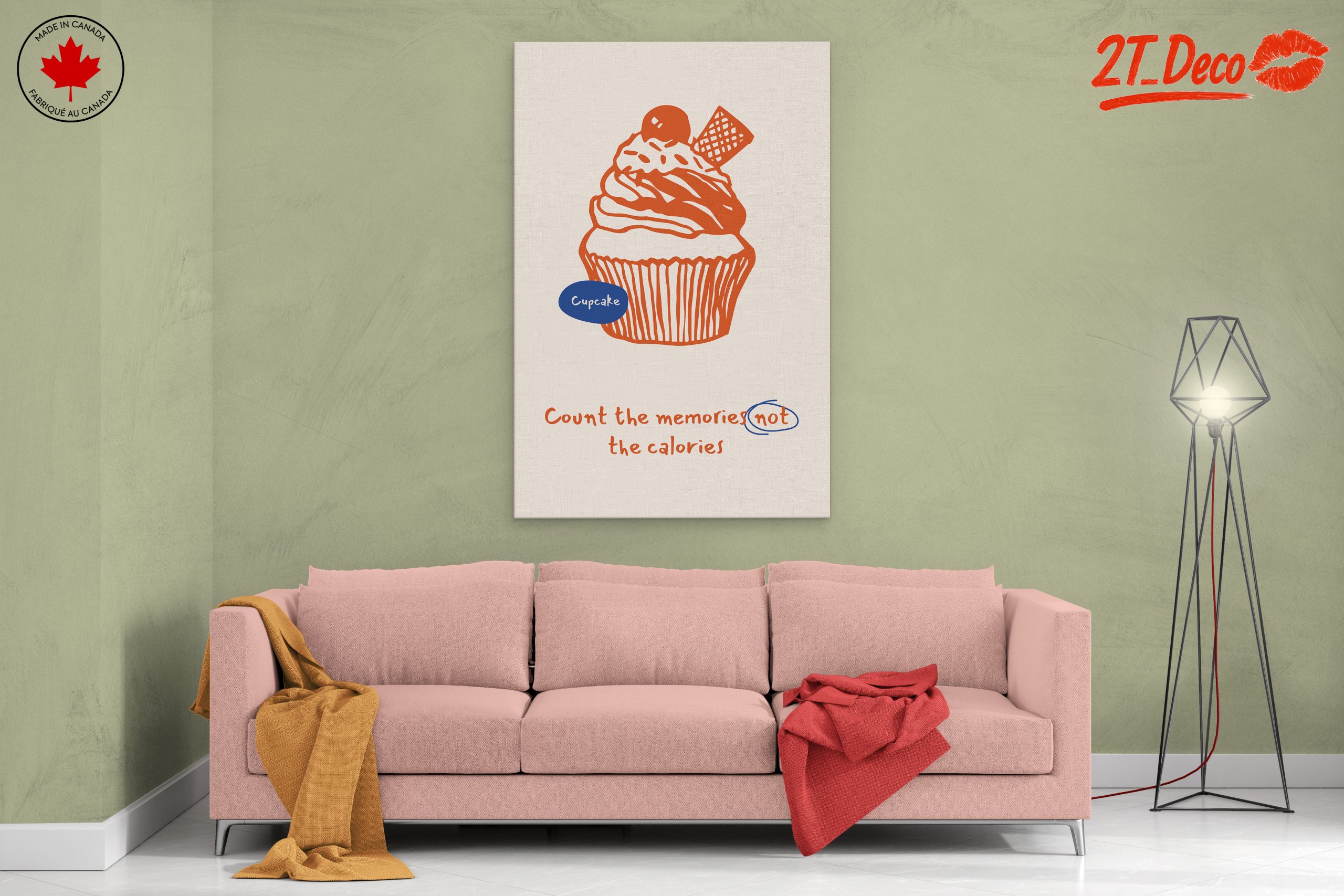 Cupcake Food Still Life Art - Image 2