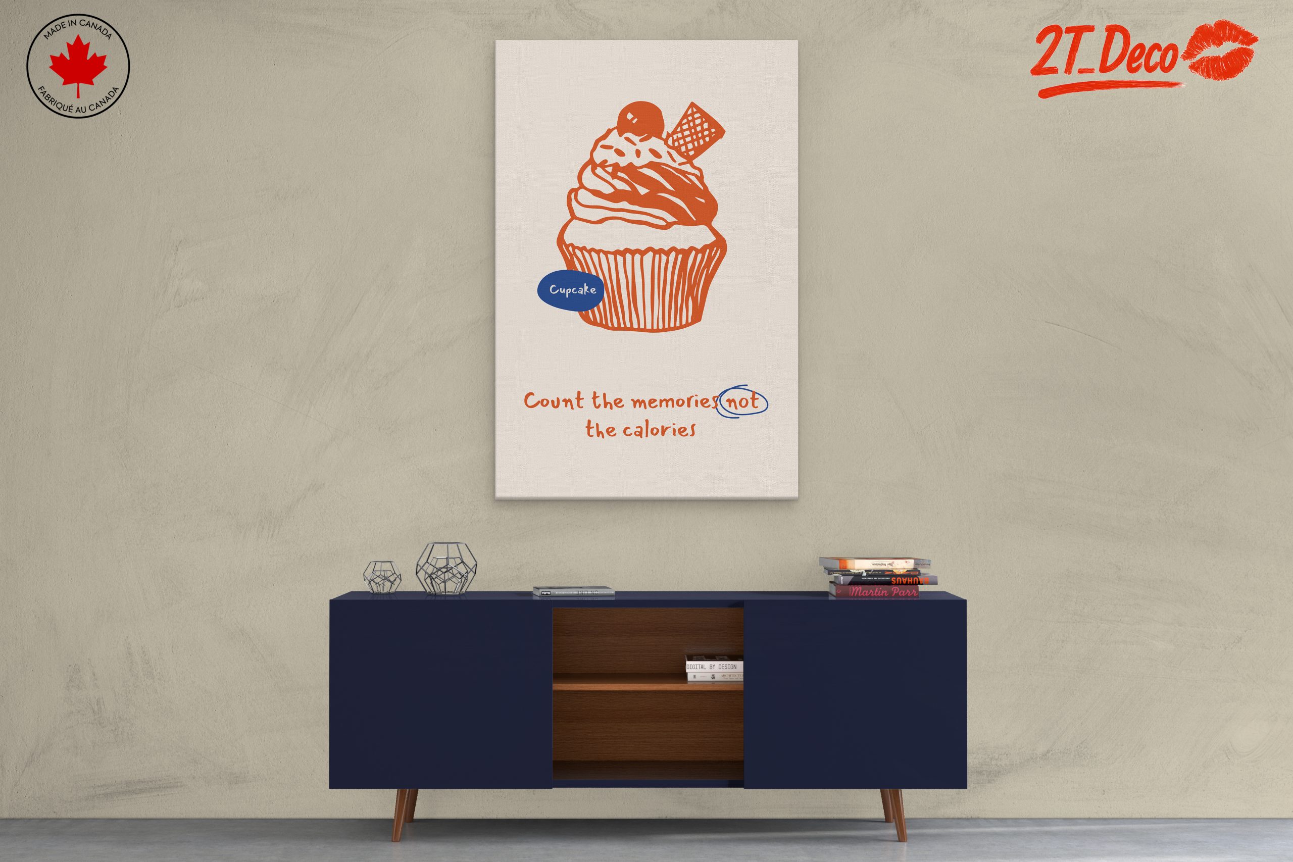 Cupcake Food Still Life Art - Image 3