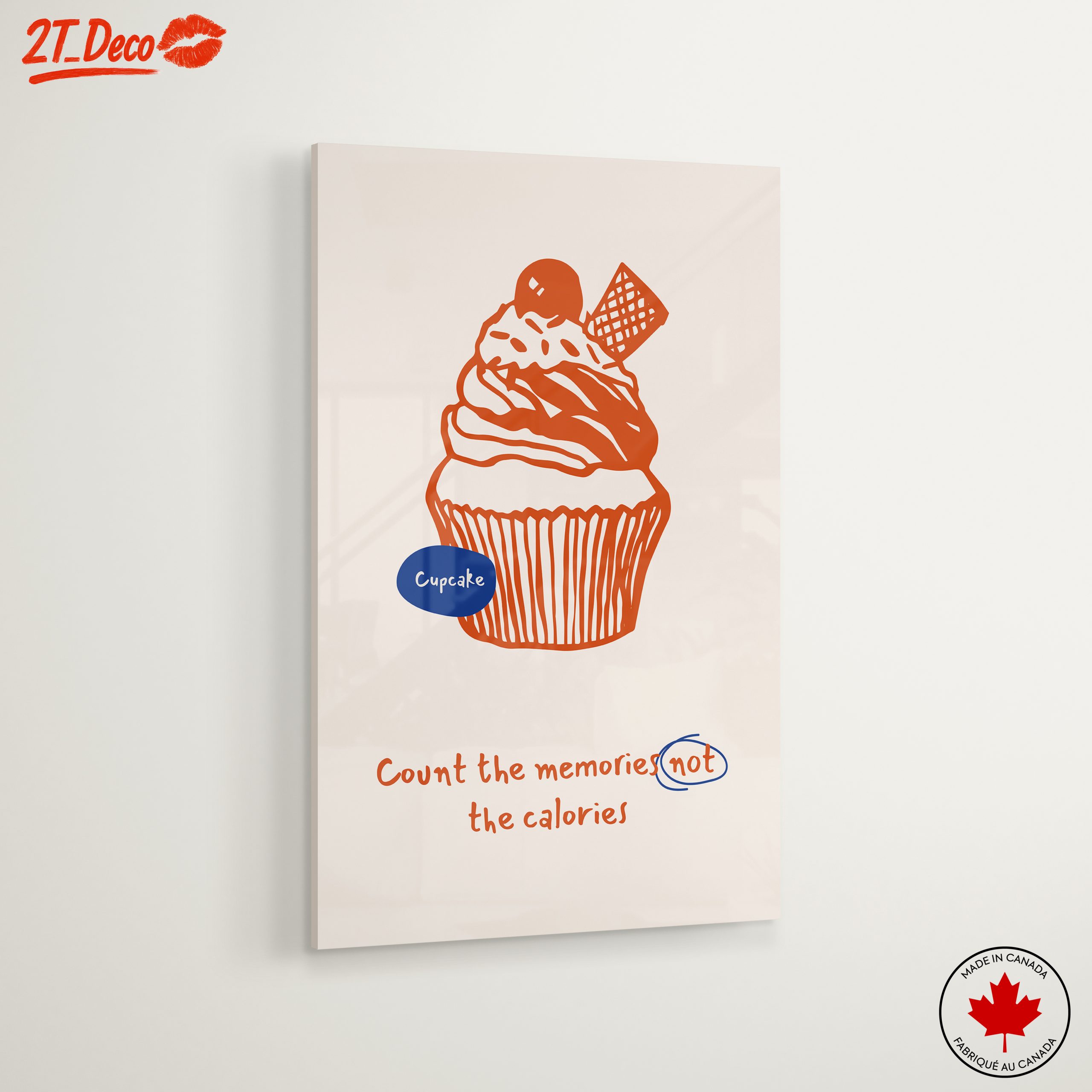 Cupcake Food Still Life Art - Image 6