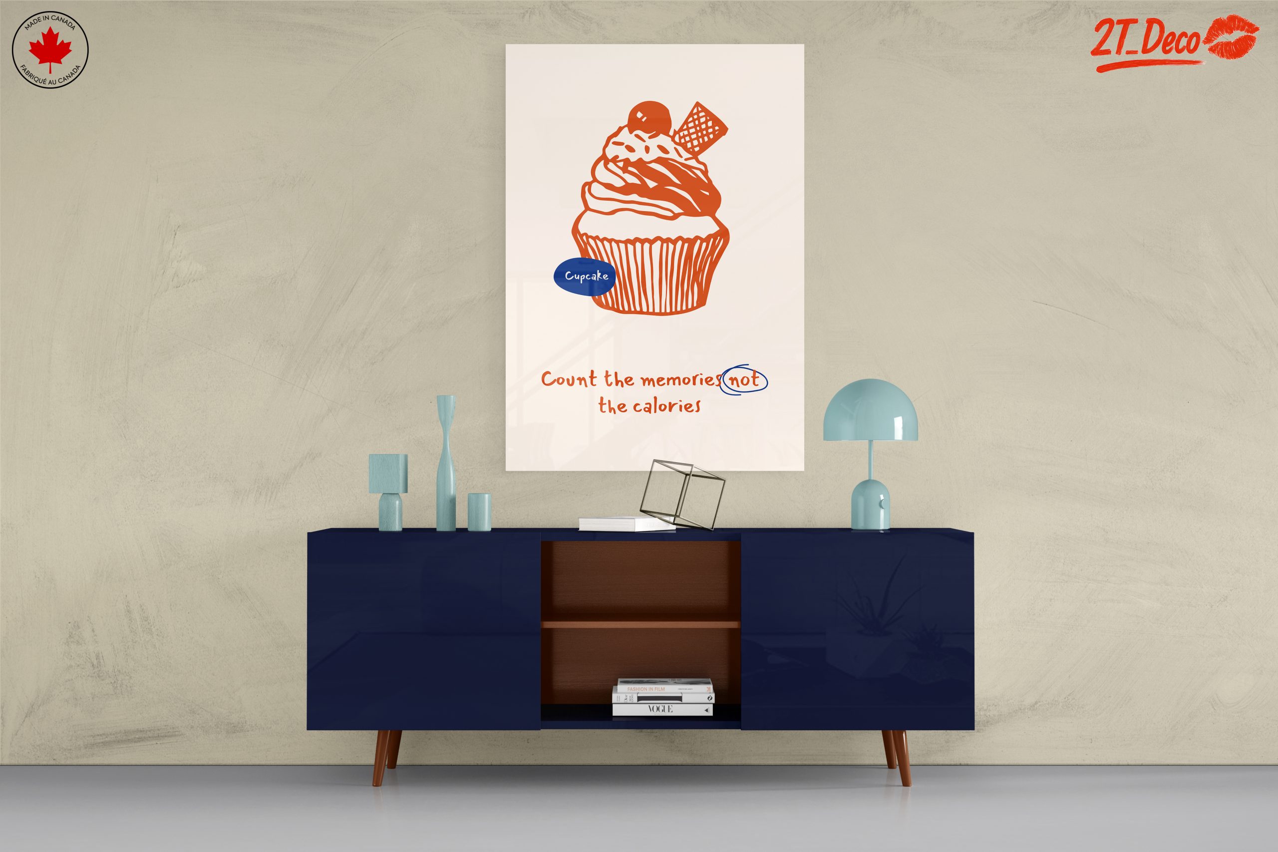 Cupcake Food Still Life Art - Image 8
