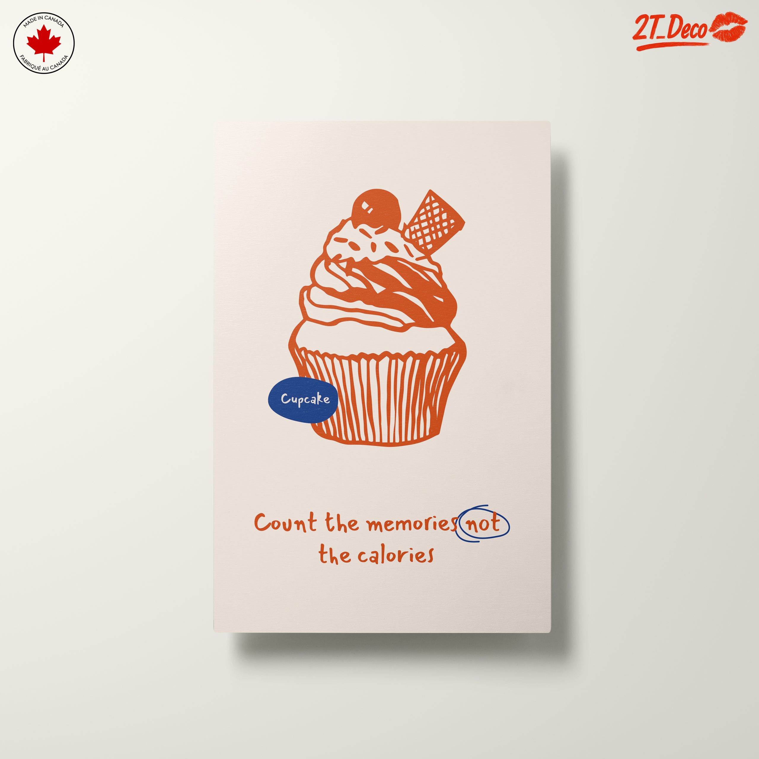 Cupcake Food Still Life Art - Image 10