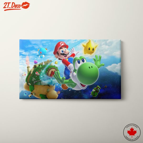 Whimsical Mario and Yoshi Adventure