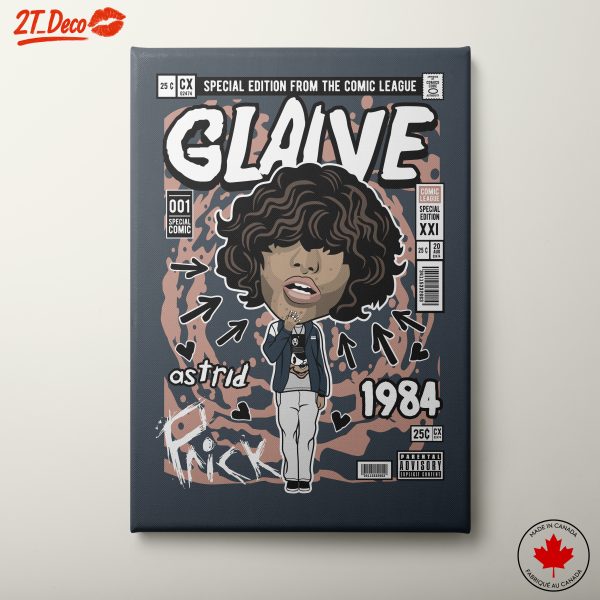 Stylized Comic Book Character Illustration