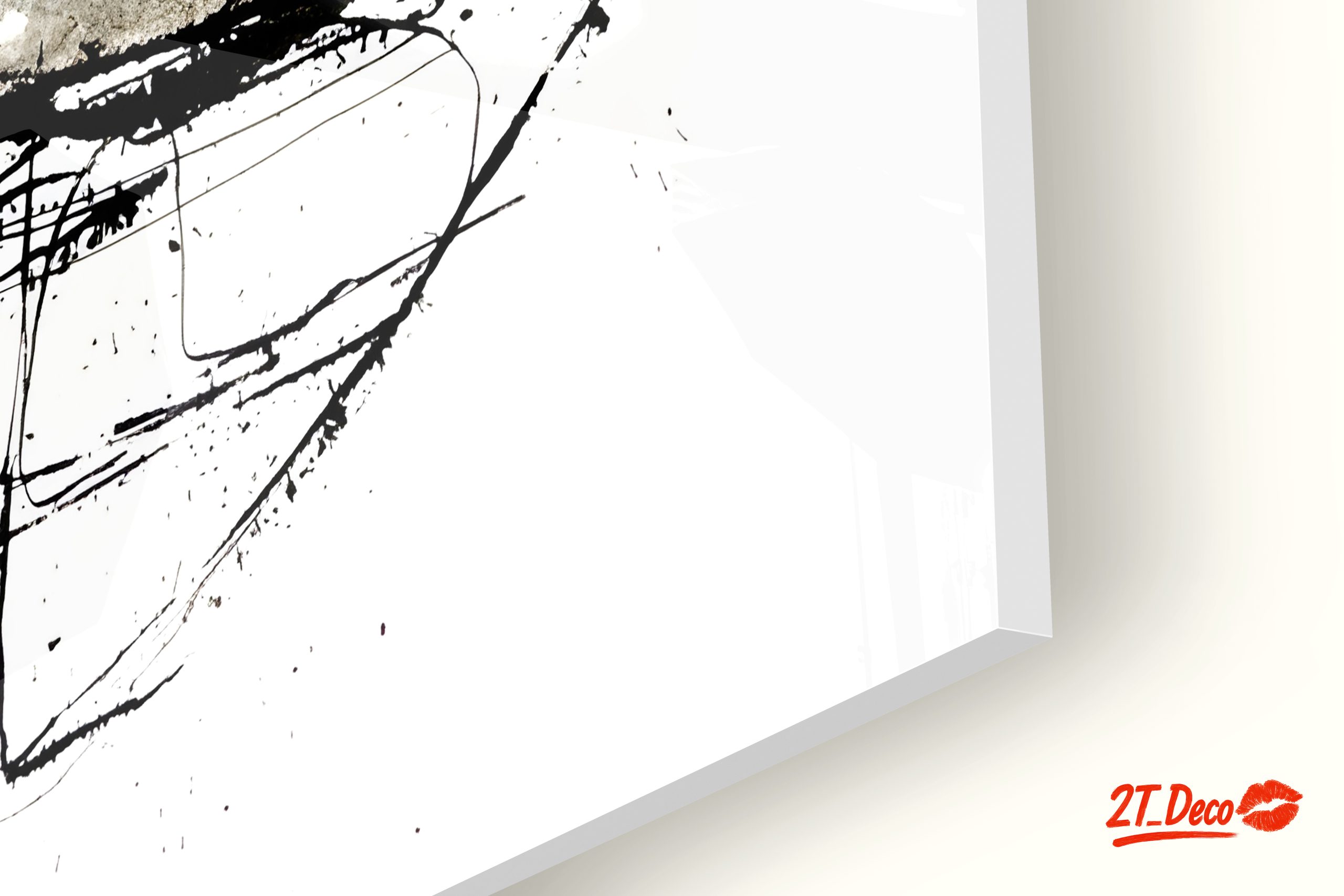 Contemporary Abstract Artwork with Geometric Shapes - Image 9